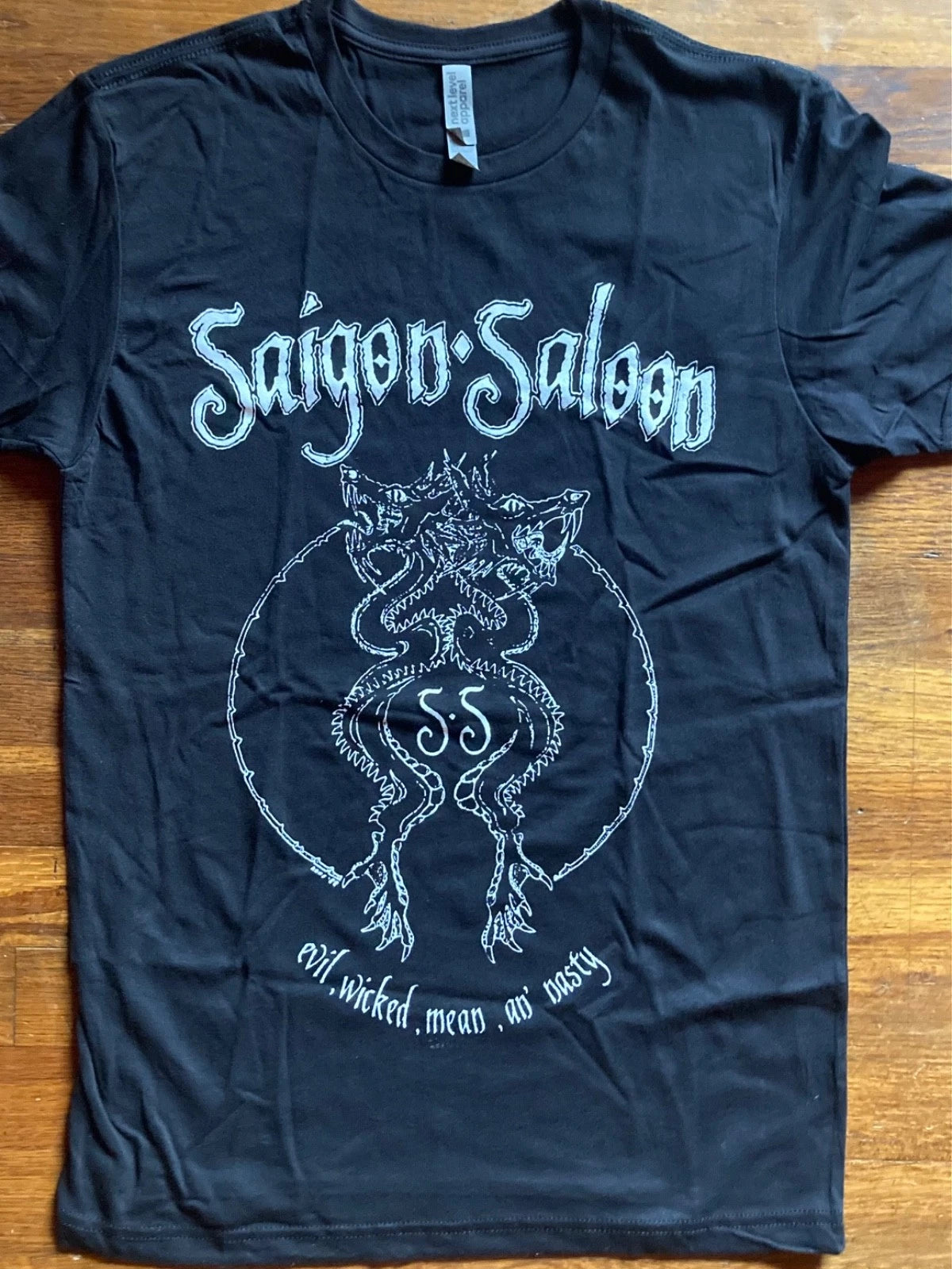 SAIGON SALOON shirt glam metal 80s rock la guns n roses faster pussycat