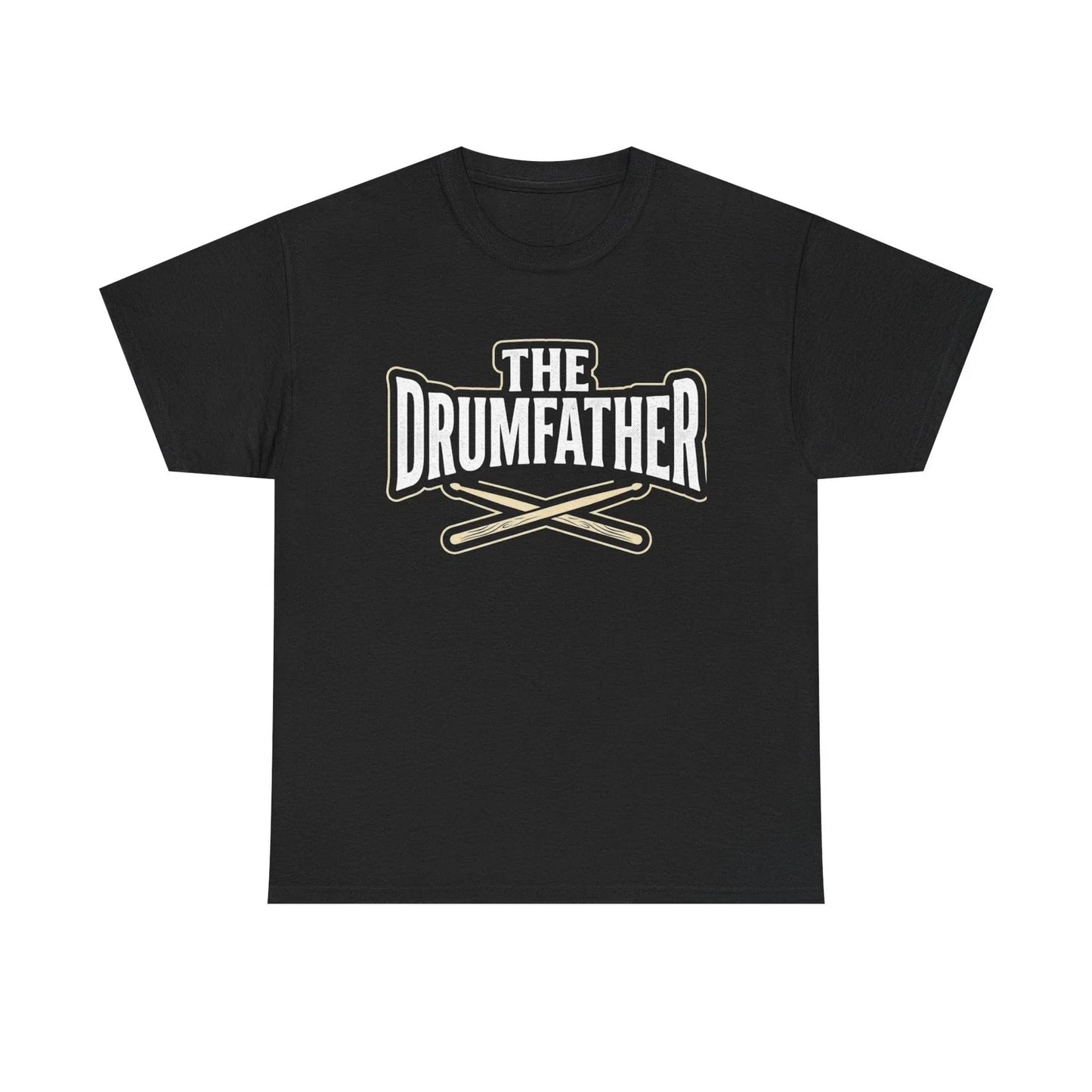 The Drumfather T-Shirt, Funny Drummer Dad Gift, Music Lover, Father's Day Tee