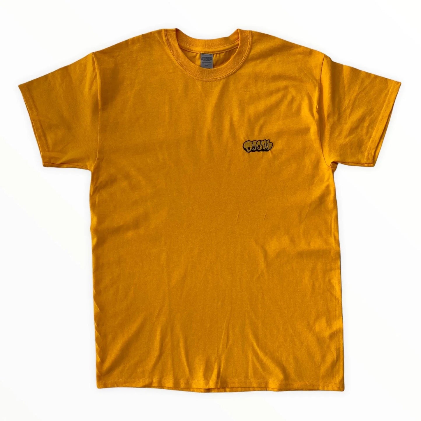 Actual Fact MF Doom Bubble Embroidered Yellow T Shirt