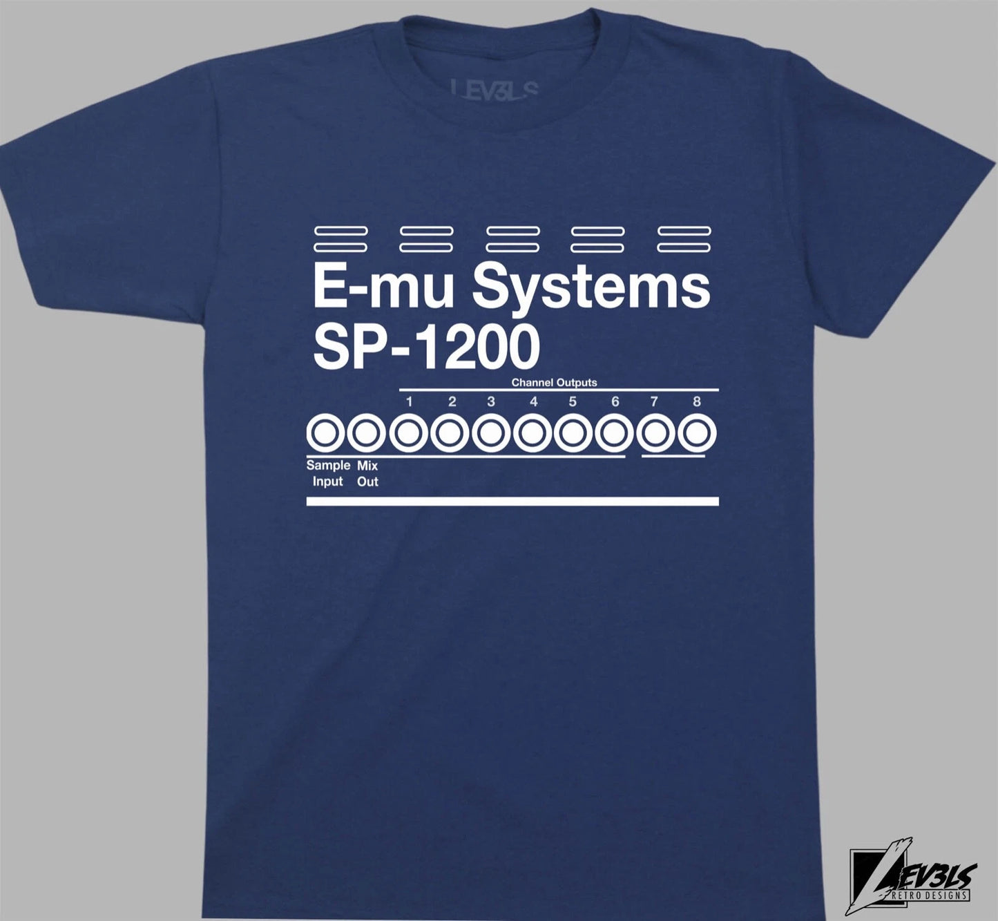 EMU SP-1200 T SHIRT 90'S DJ TURNTABLE BOOM BAP MUSIC TECHNICS SP-1200 SAMPLER
