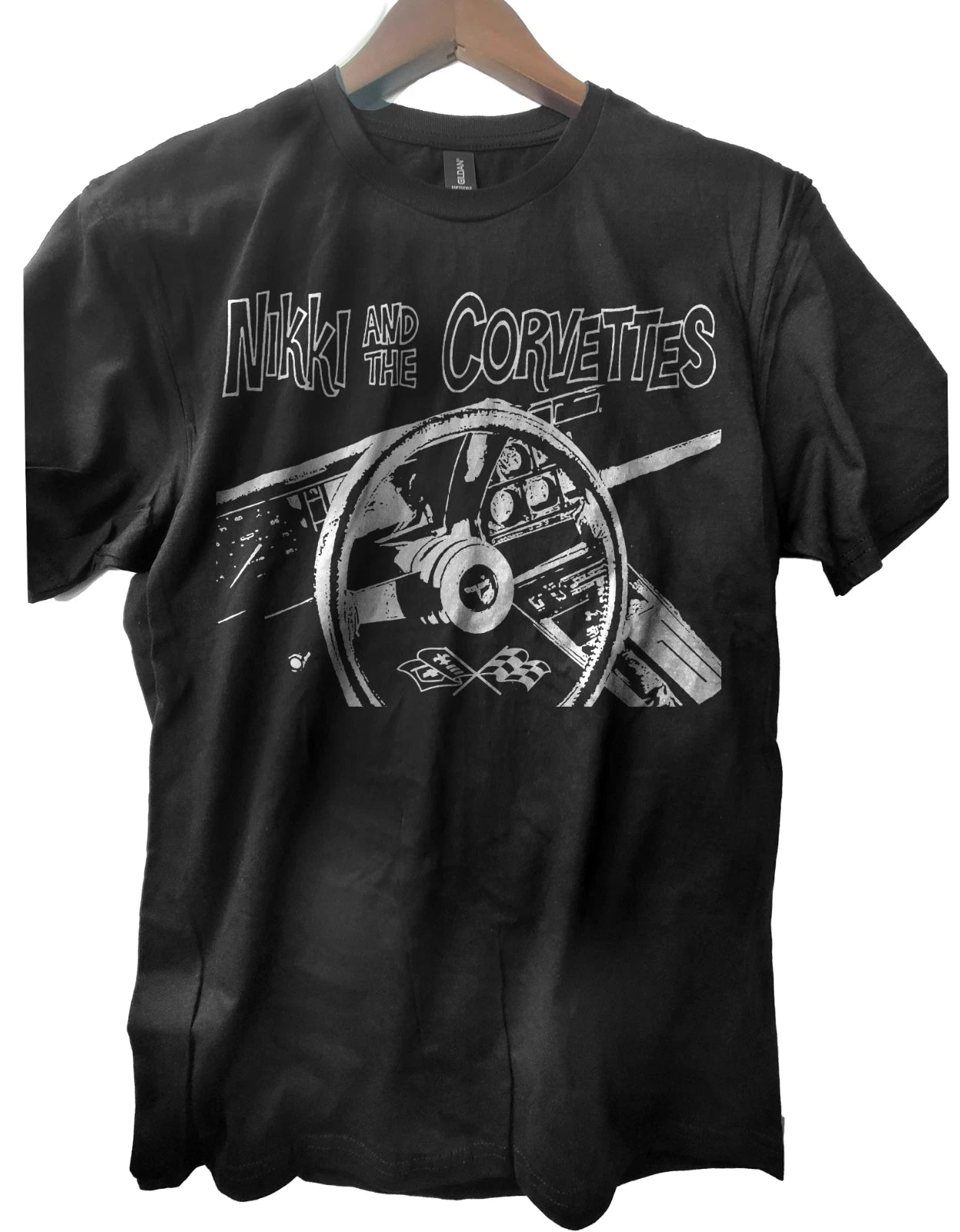 Nikki and the Corvettes band t shirt