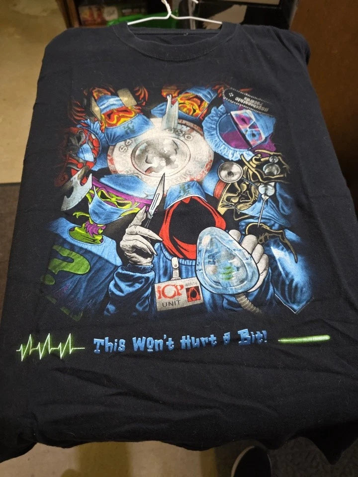 ICP Insane Clown Posse T-Shirt Vintage Y2K XL Black Graphic RARE