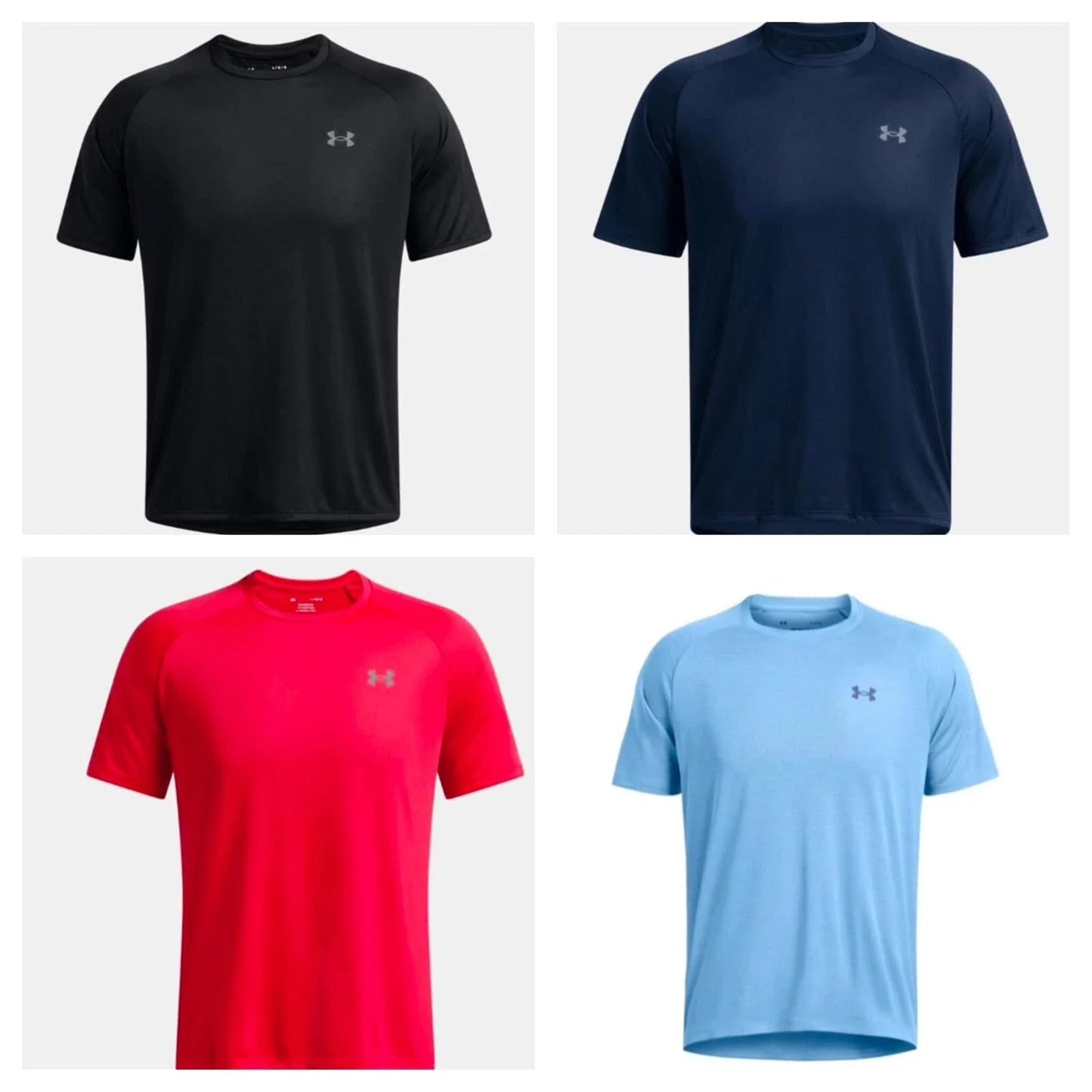 Mens Under Armour Tech T-Shirt Short Sleeve Gym Training Running Fitness Top