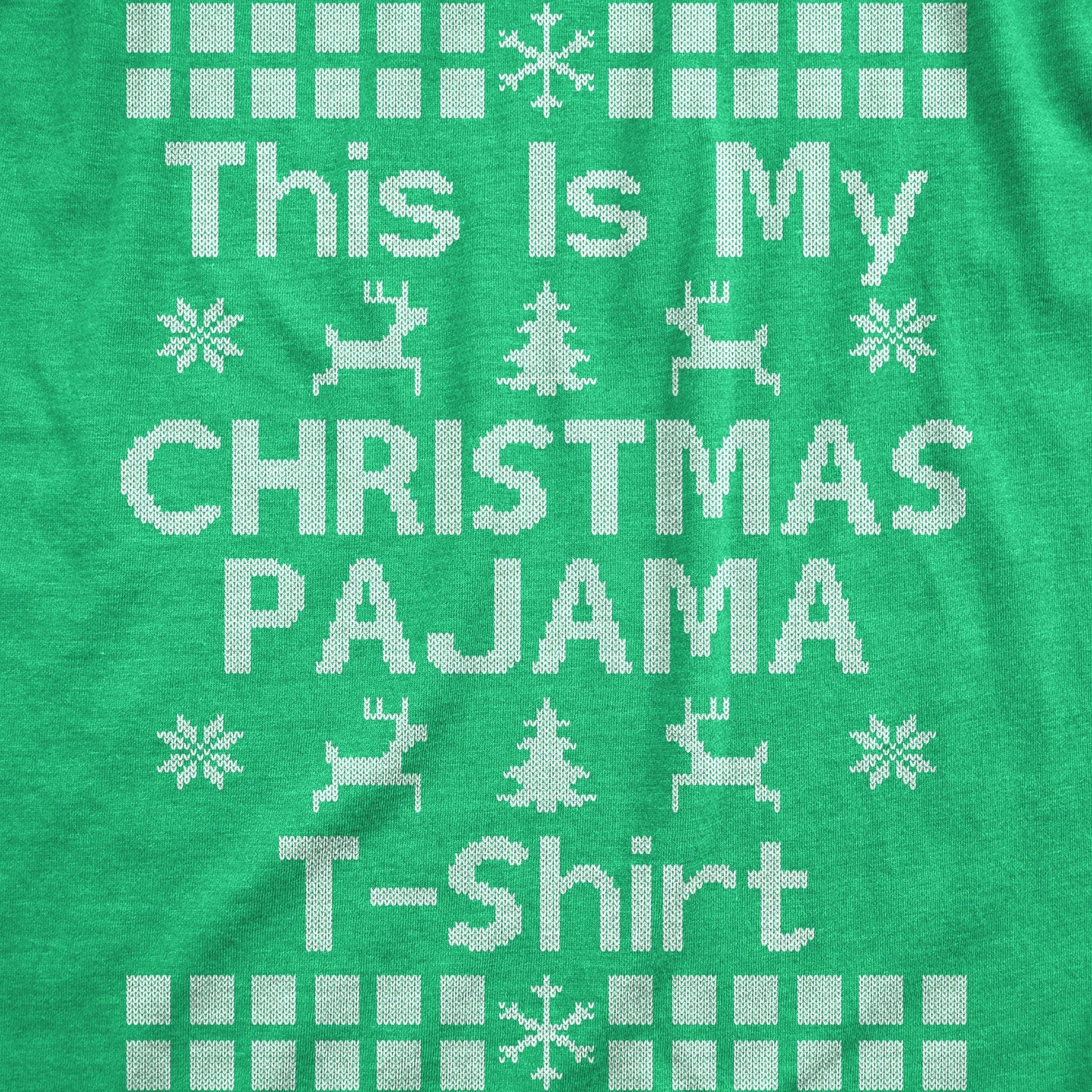 This Is My Christmas Pajama T Shirt Women's T Shirt