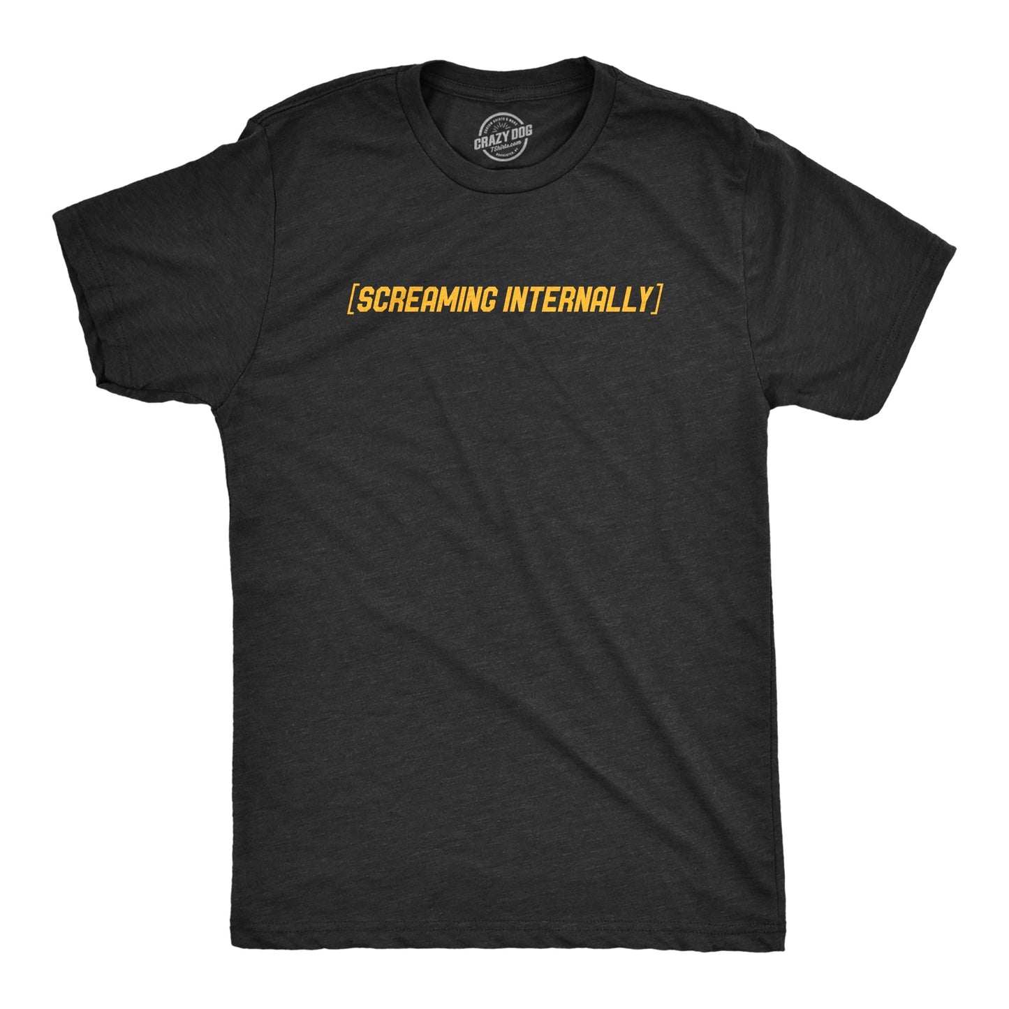 Screaming Internally Men's T Shirt