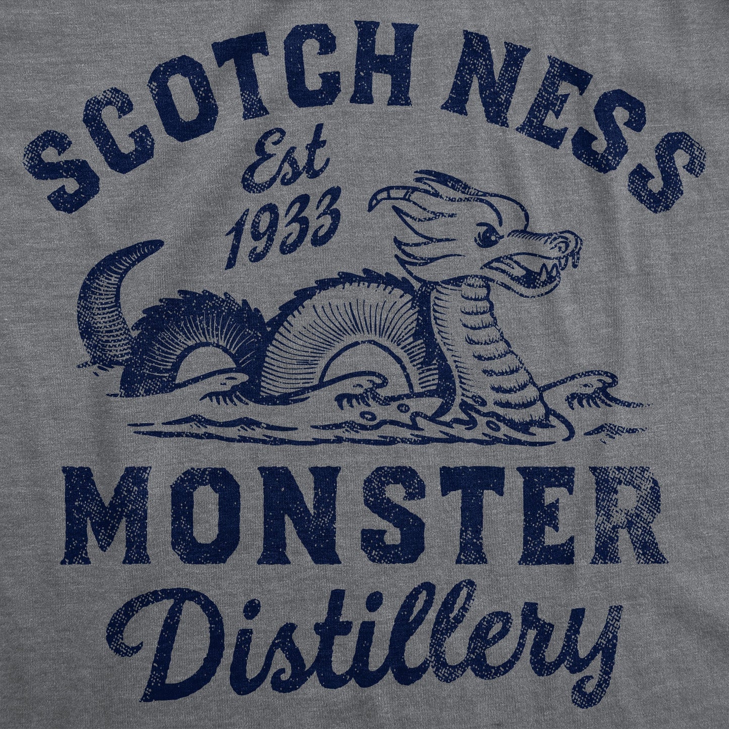 Scotch Ness Monster Distillery Men's T Shirt