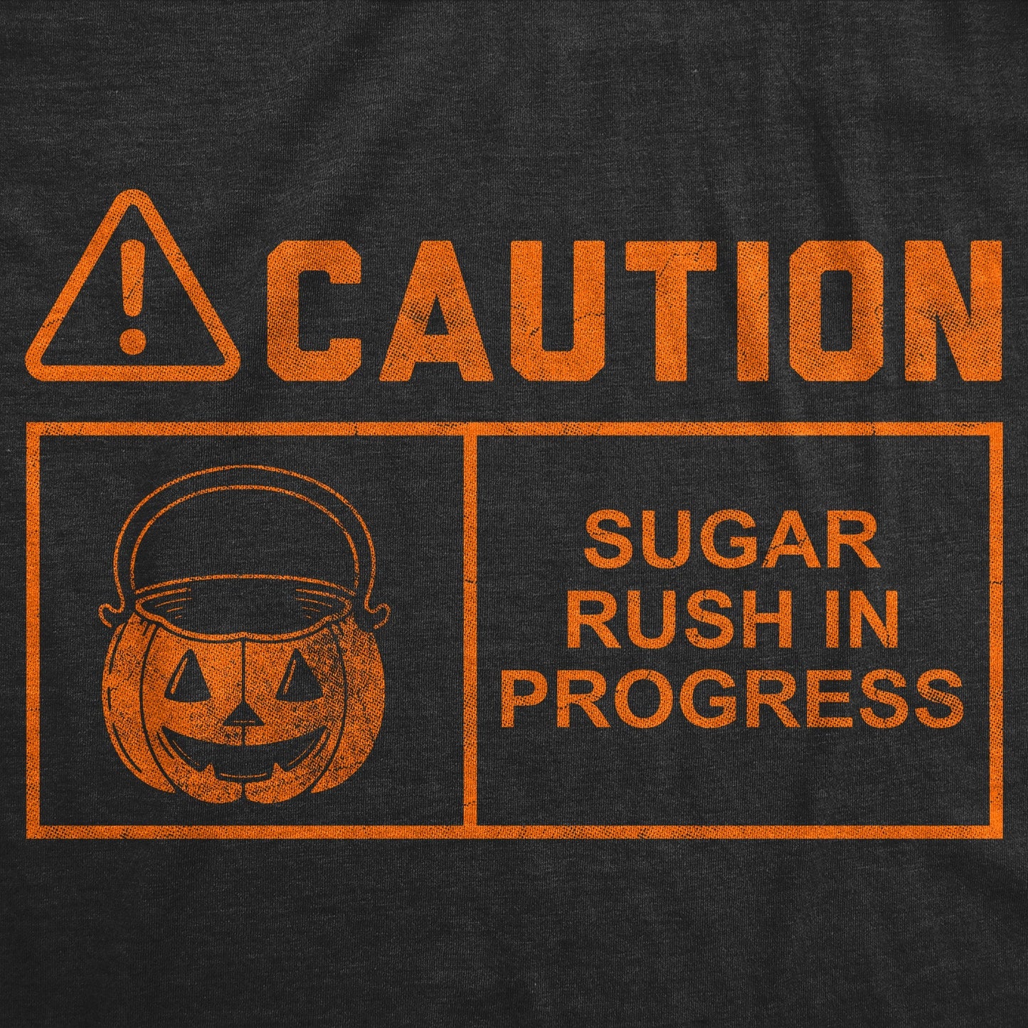 Caution Sugar Rush In Progress Youth T Shirt