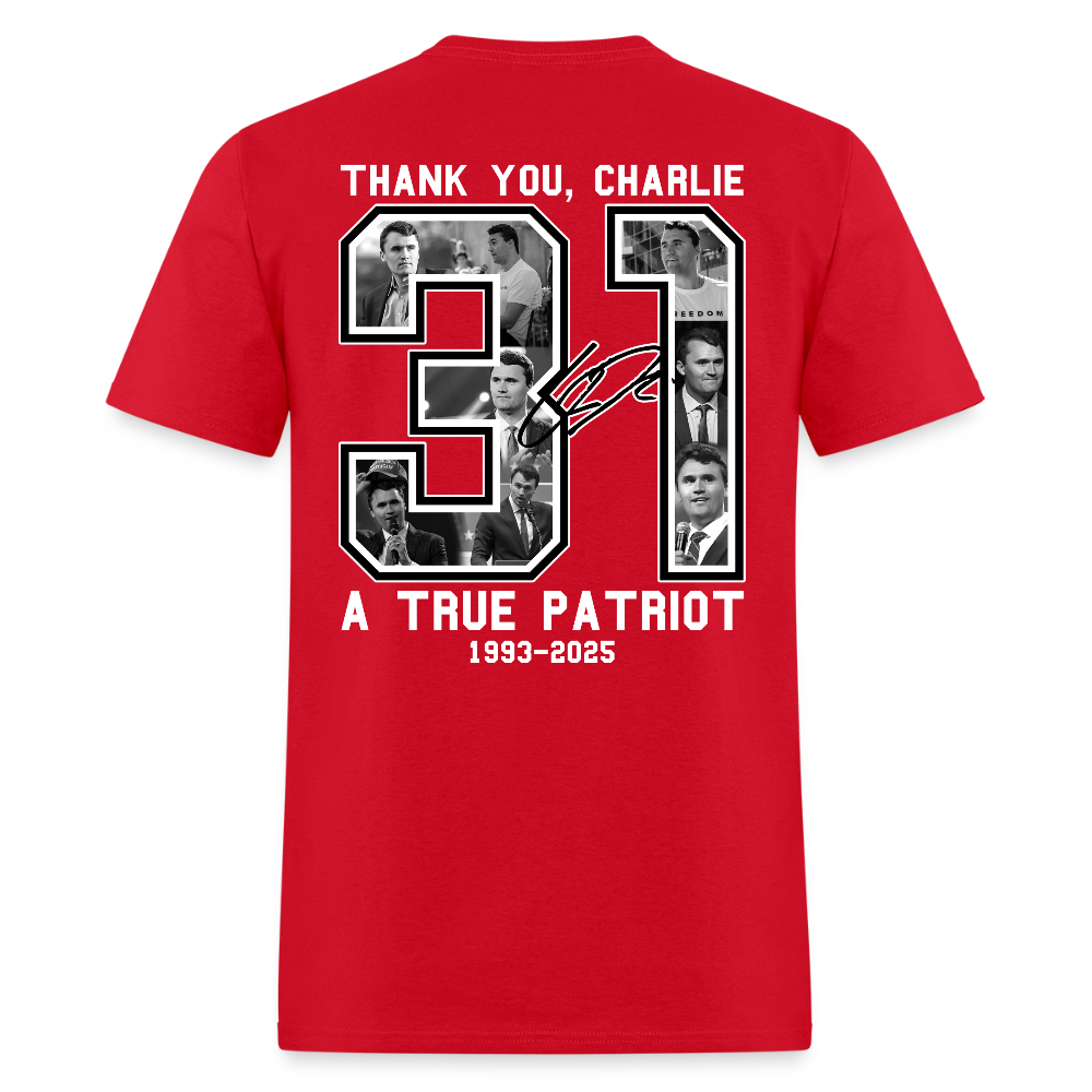 Freedom Thank You Charlie A True Patriot 31 T Shirt - 2