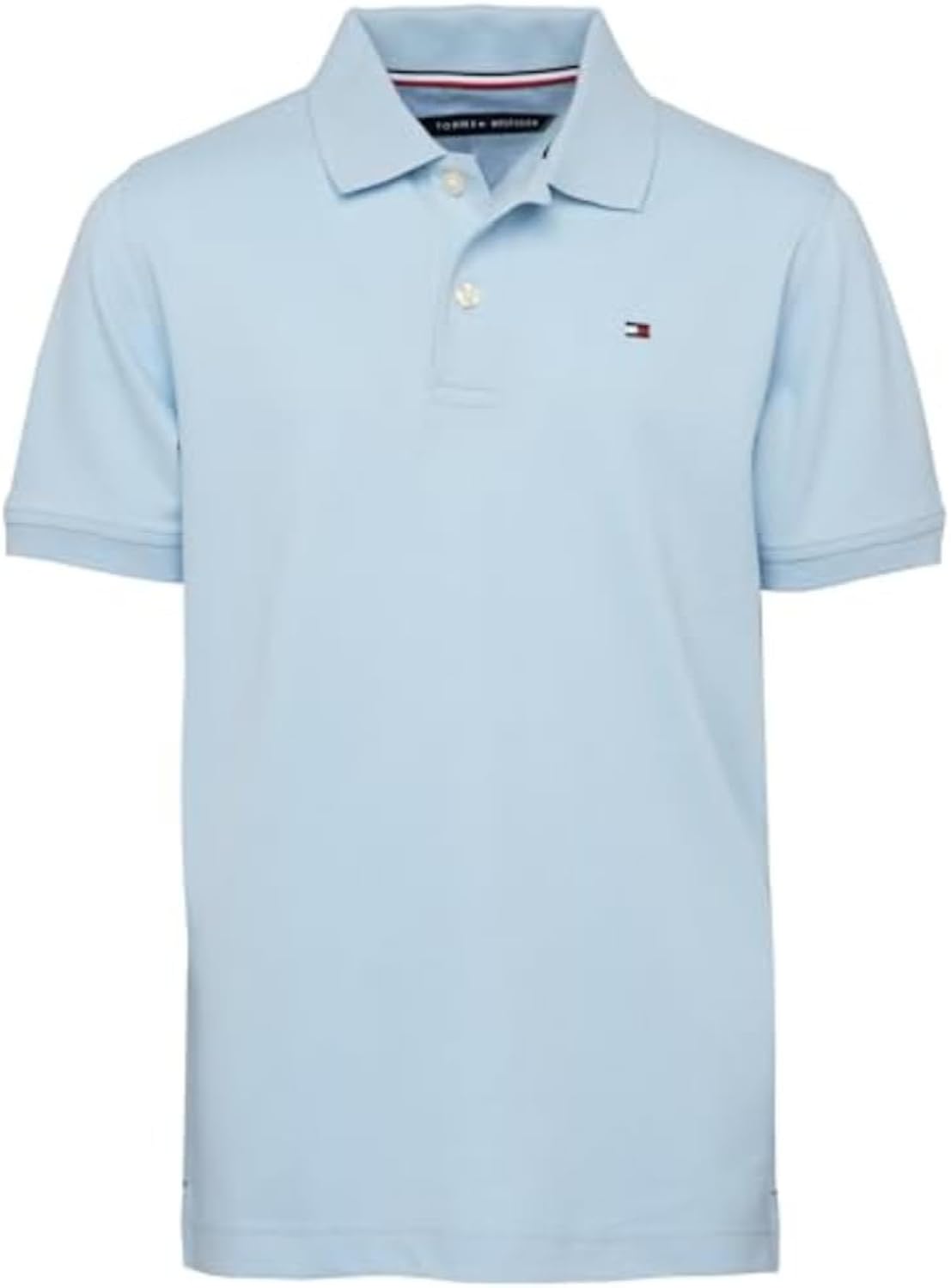 Boys' Short Sleeve Premium Pique Polo Shirt, Button Closure, Soft & Comfortable