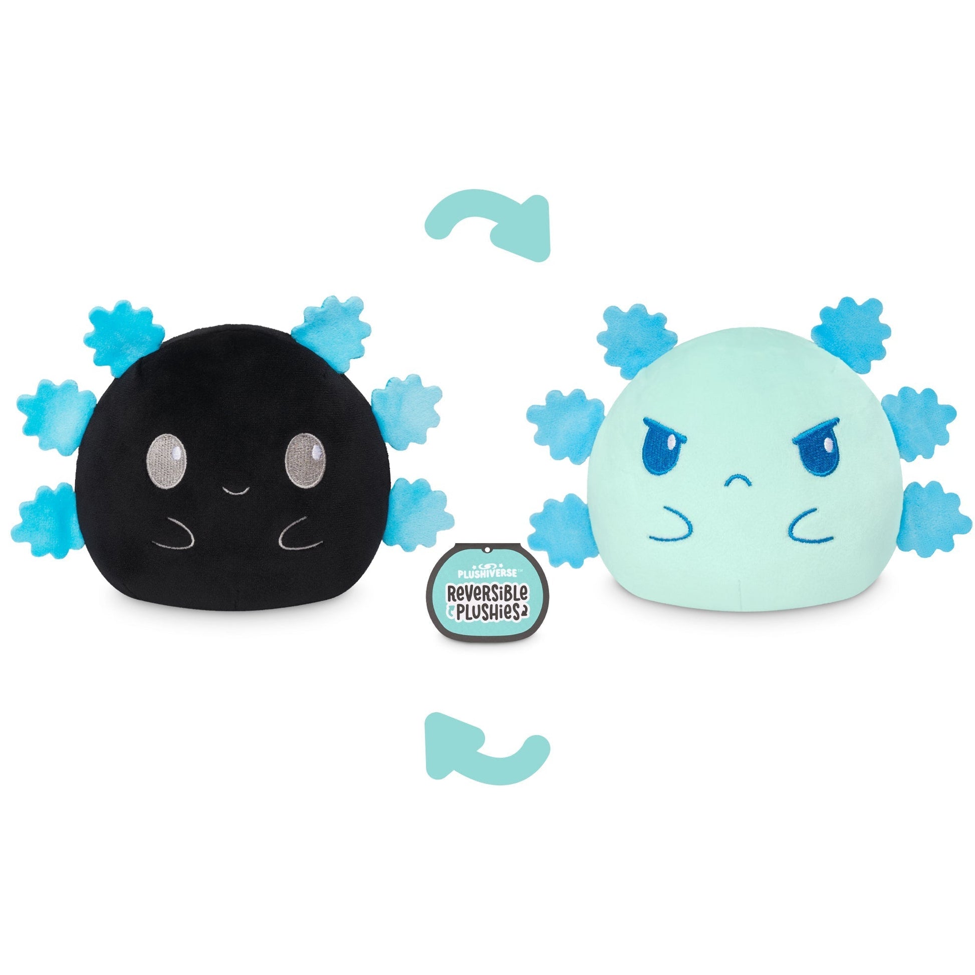Plushiverse Feeling Blue Axolotl 4" Reversible Plushie