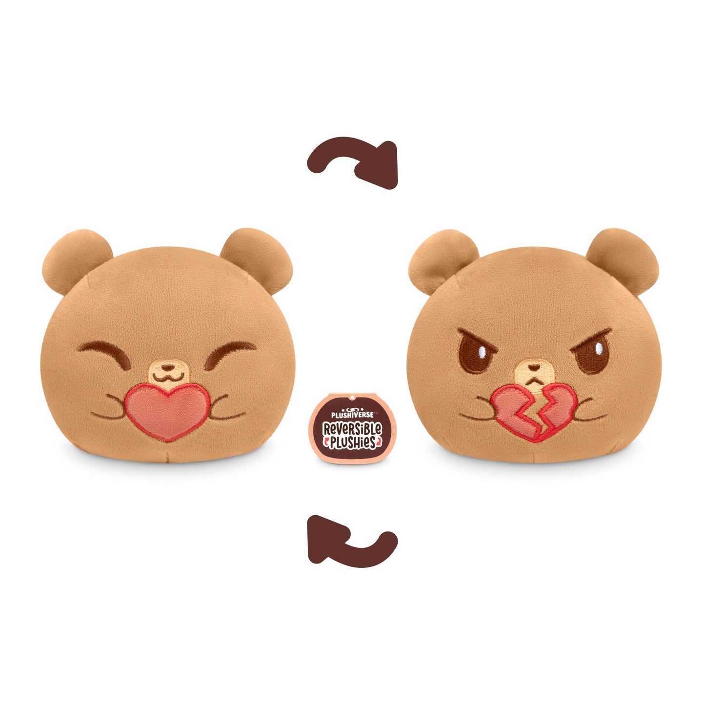 Plushiverse Unbearably Cute 4" Reversible Plushie