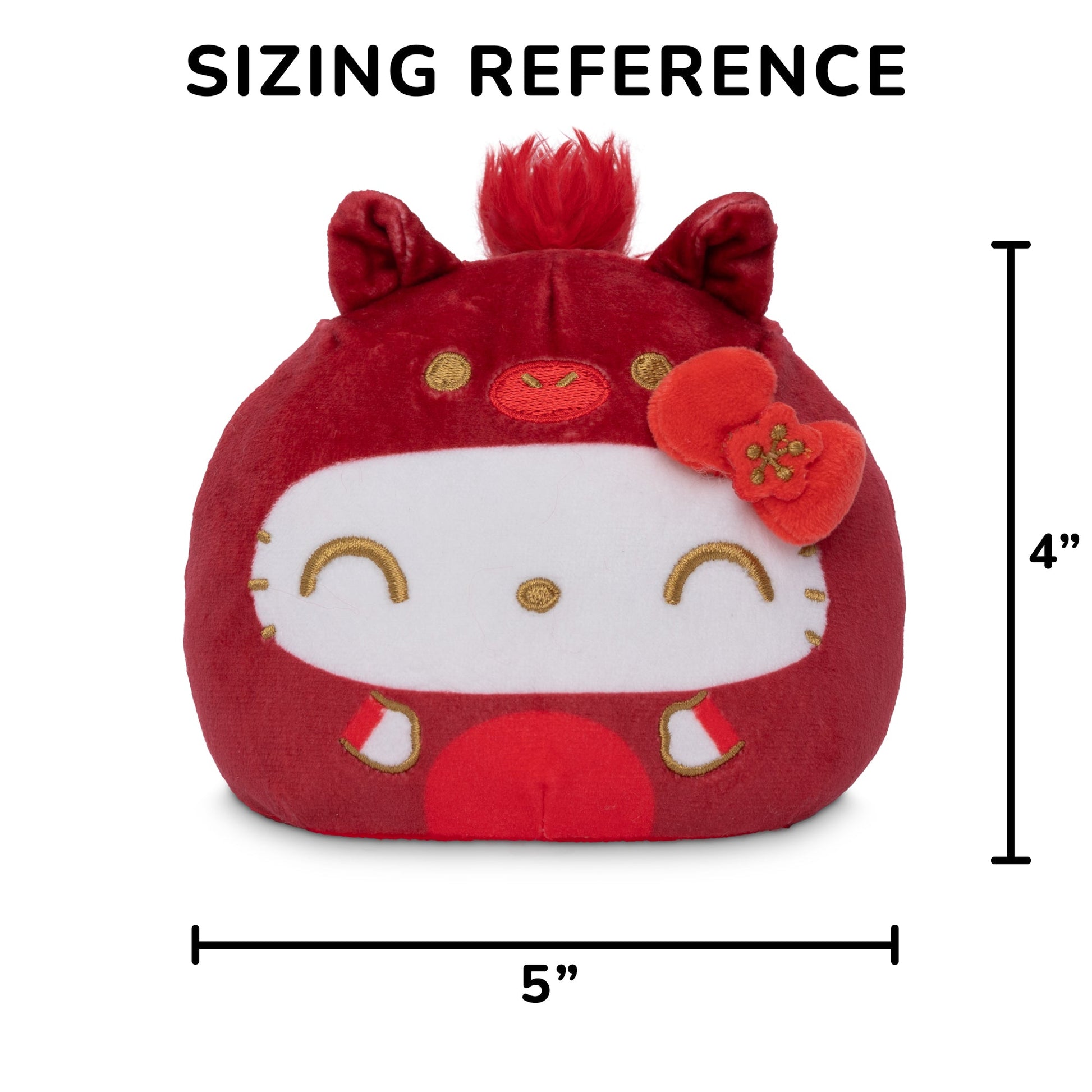 Lunar New Year Horse Hello Kitty 4" Reversible