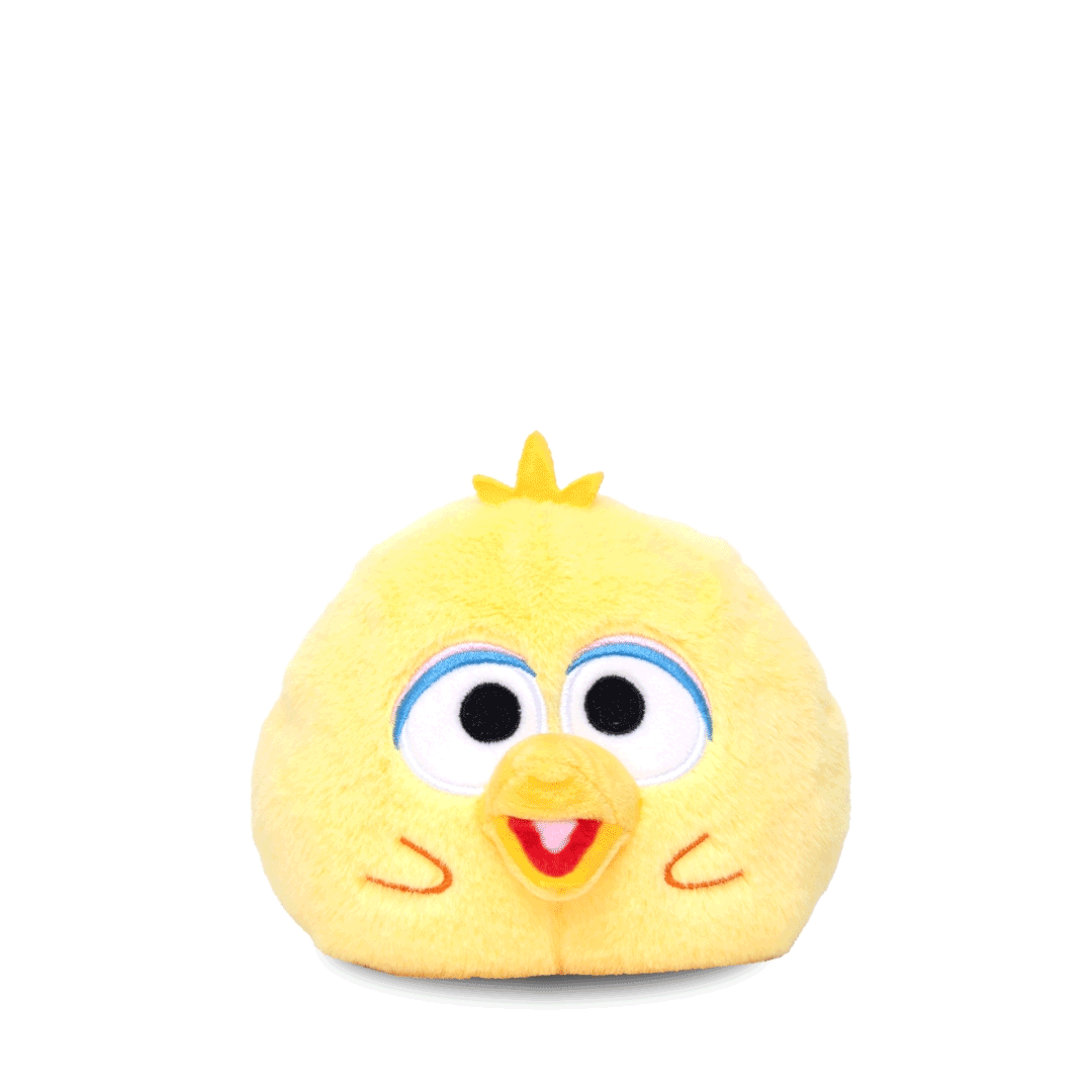 Funshine Bear & Big Bird 4" Reversible Plushie