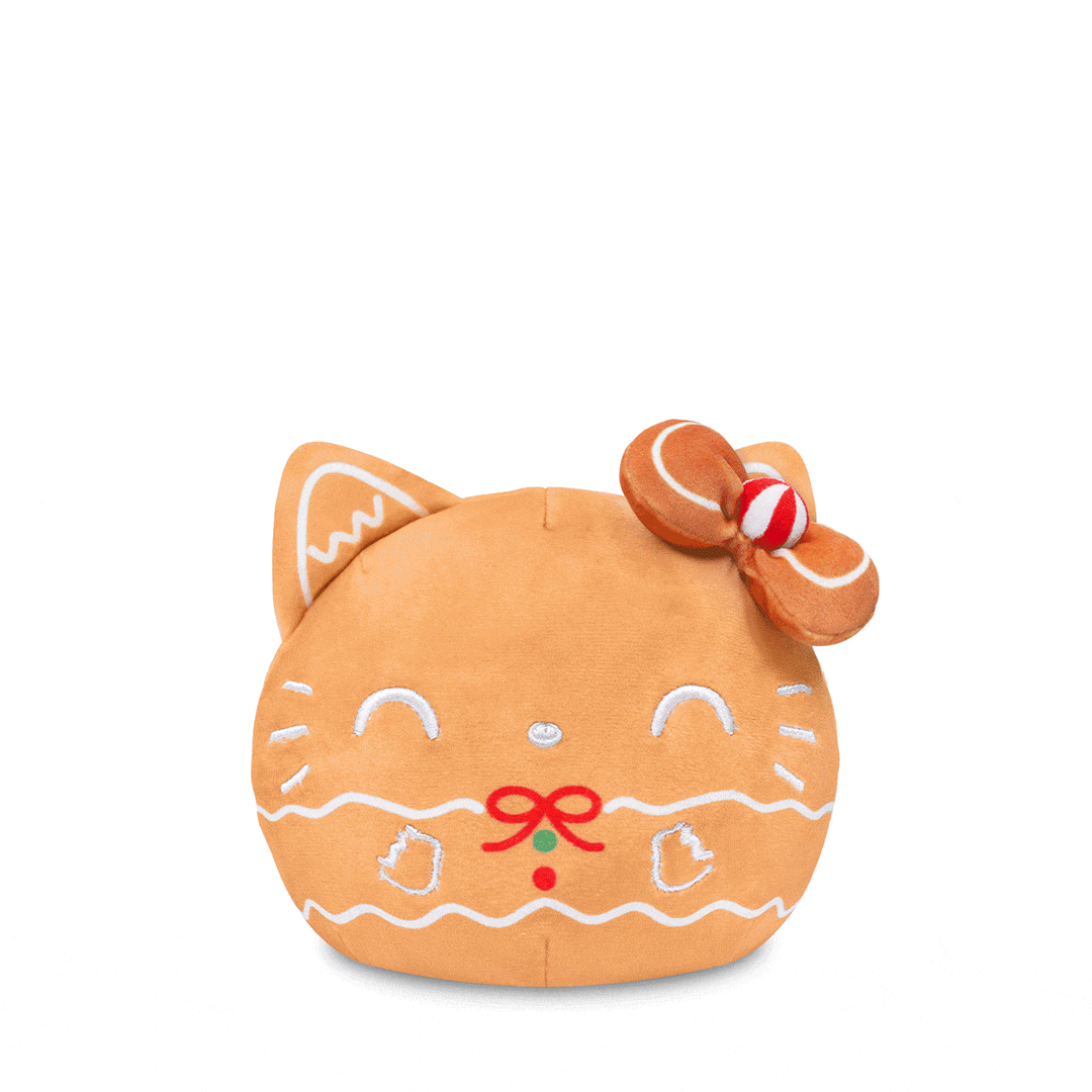 Hello Kitty Gingerbread 4" Reversible Plushie