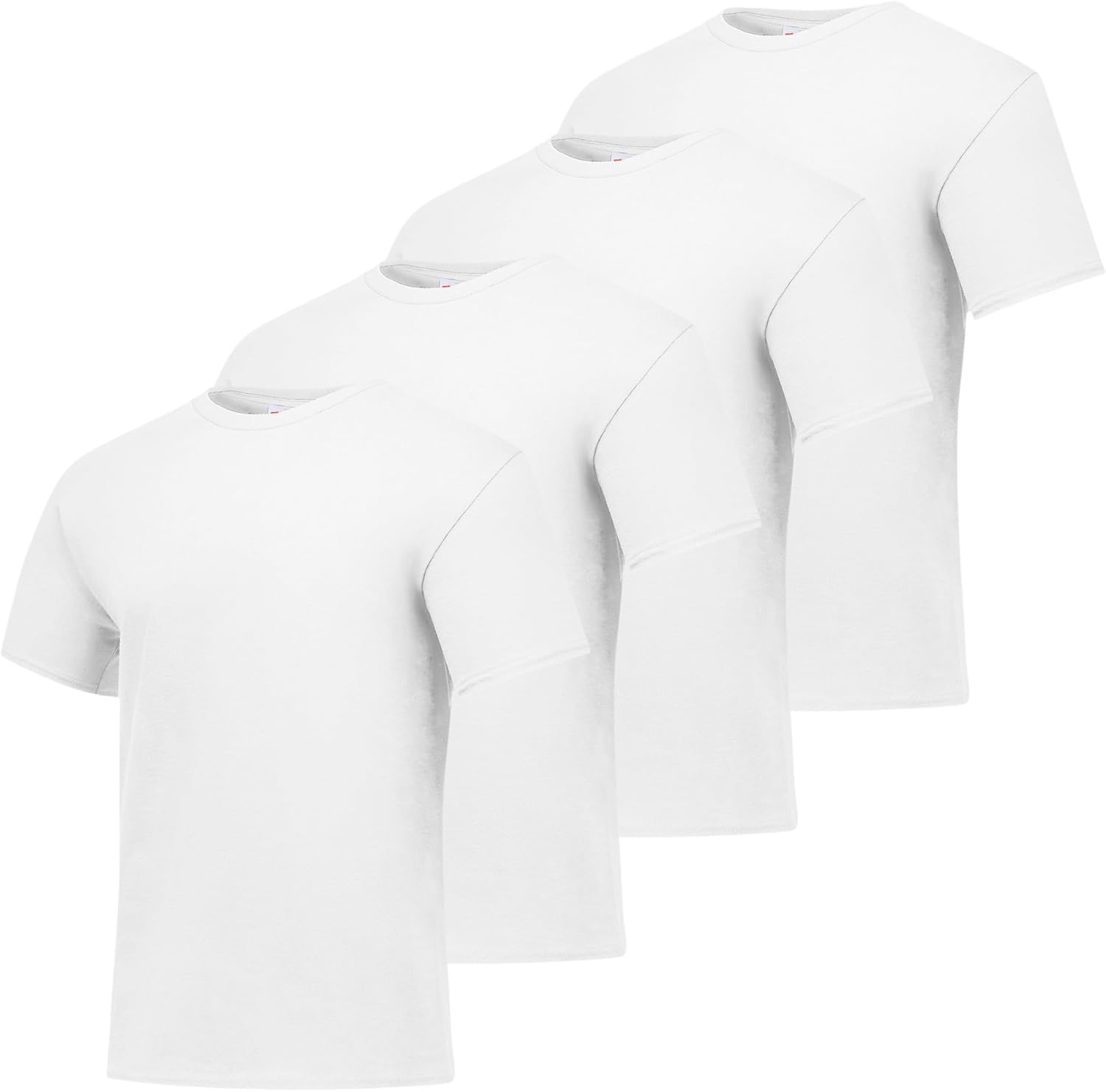 Men's Short Sleeve T-Shirt Pack, Big & Tall, Crewneck Cotton T-Shirts for Men, Value Packs