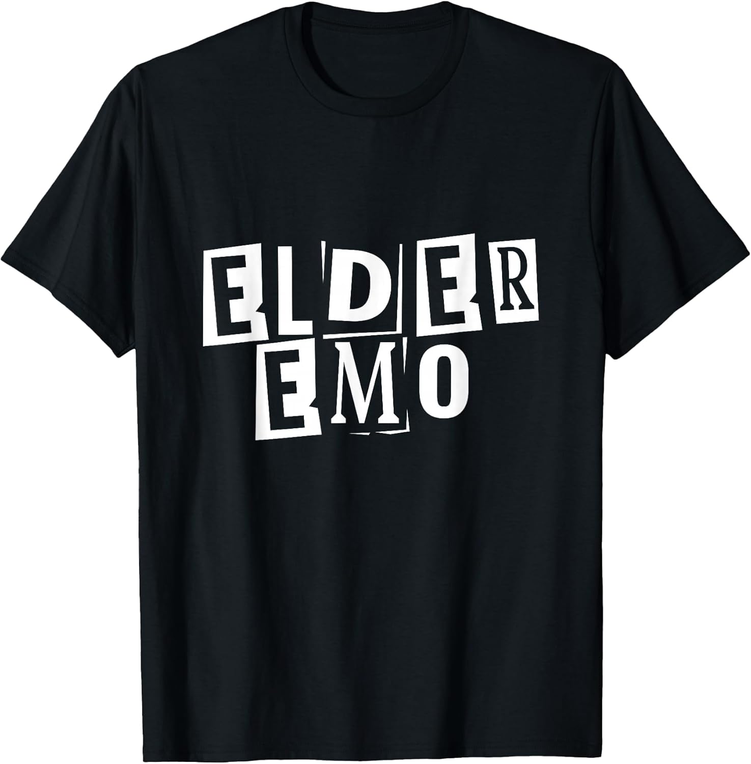 Elder Emo Goth Funny Black Gothic Dark Punk Gift