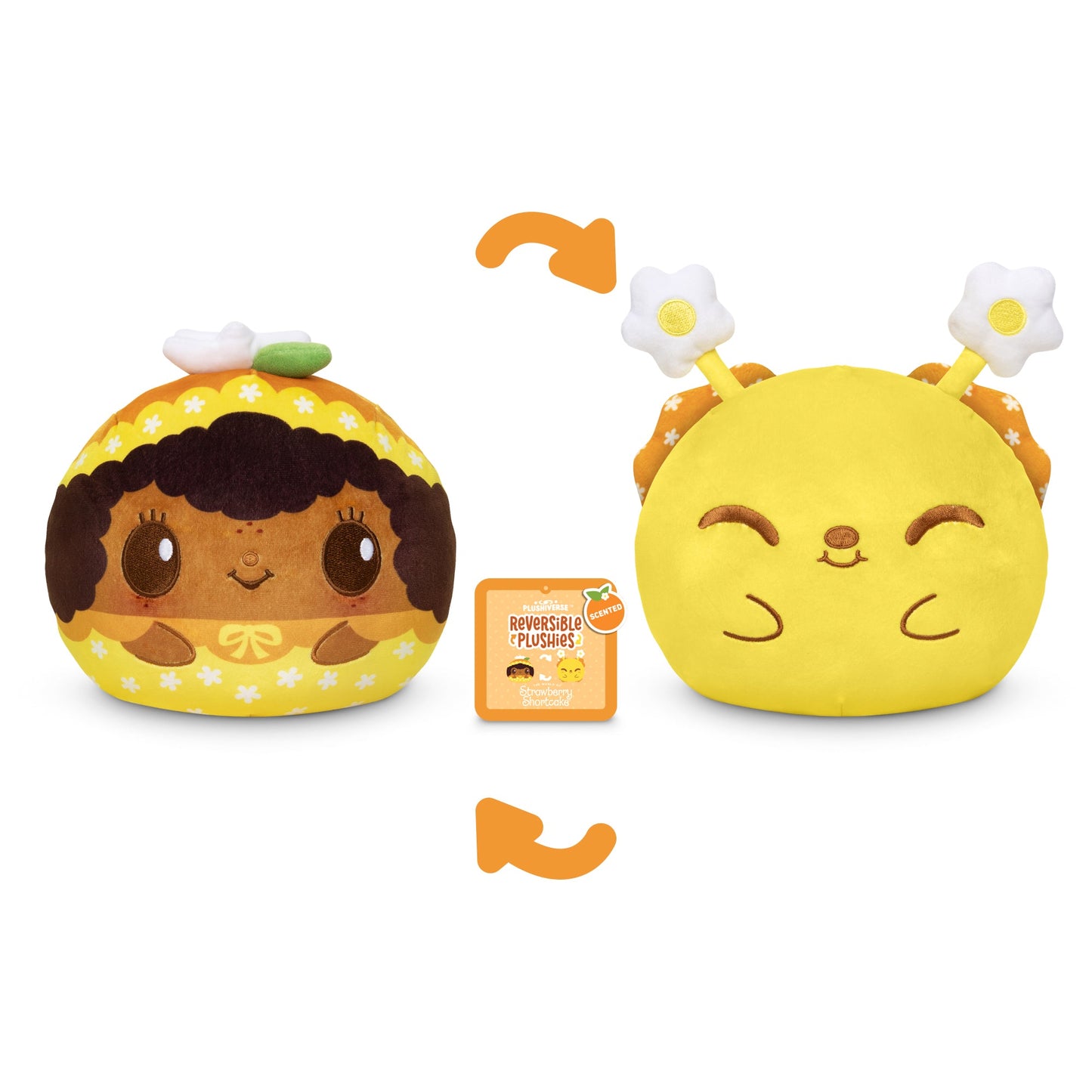 Orange Blossom and Marmalade Butterfly 6" Orange-Scented Reversible Plushie