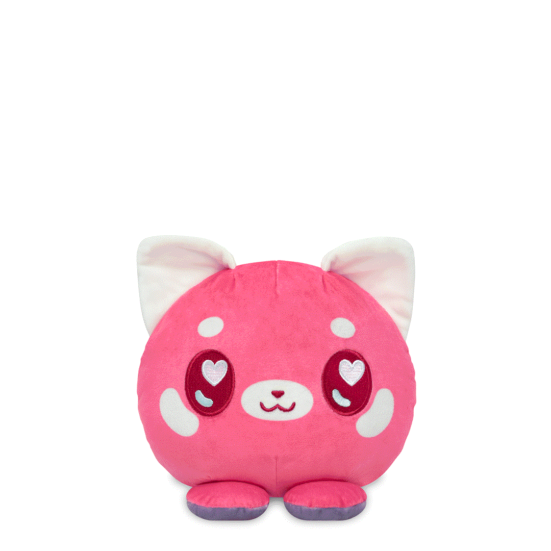 In Love Red Panda & Over Love Panda 6" Reversible Plushie