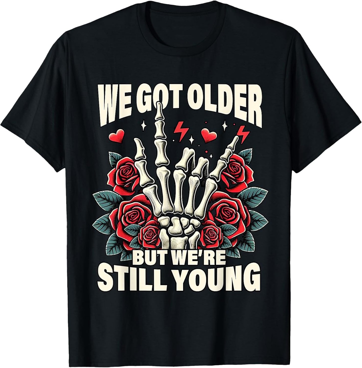 Vintage Elder Emo Moms Club Elder Emo Pop Punk We Got That Older We're Still That Young Unisex Adult T-Shirt