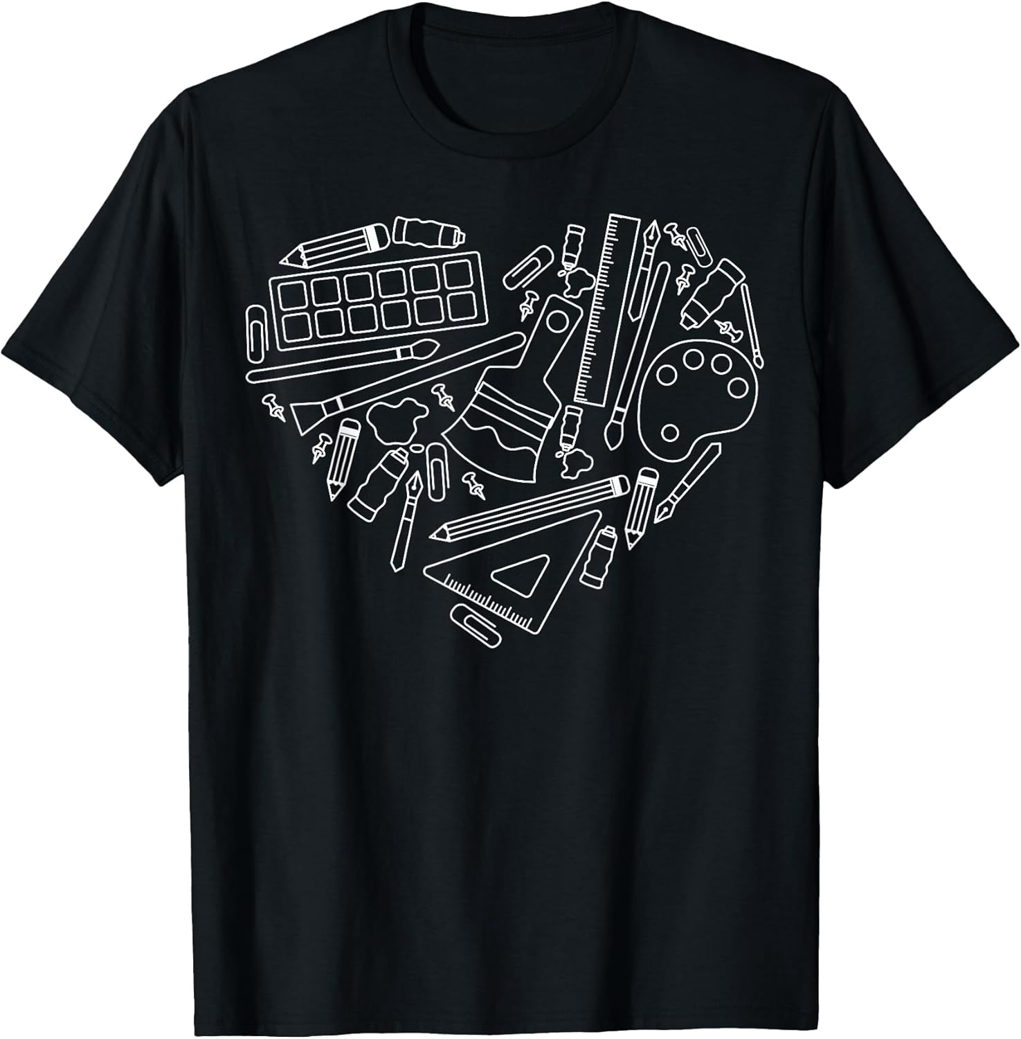 Art Teacher Painting Artist Painter Drawing Student T-Shirt