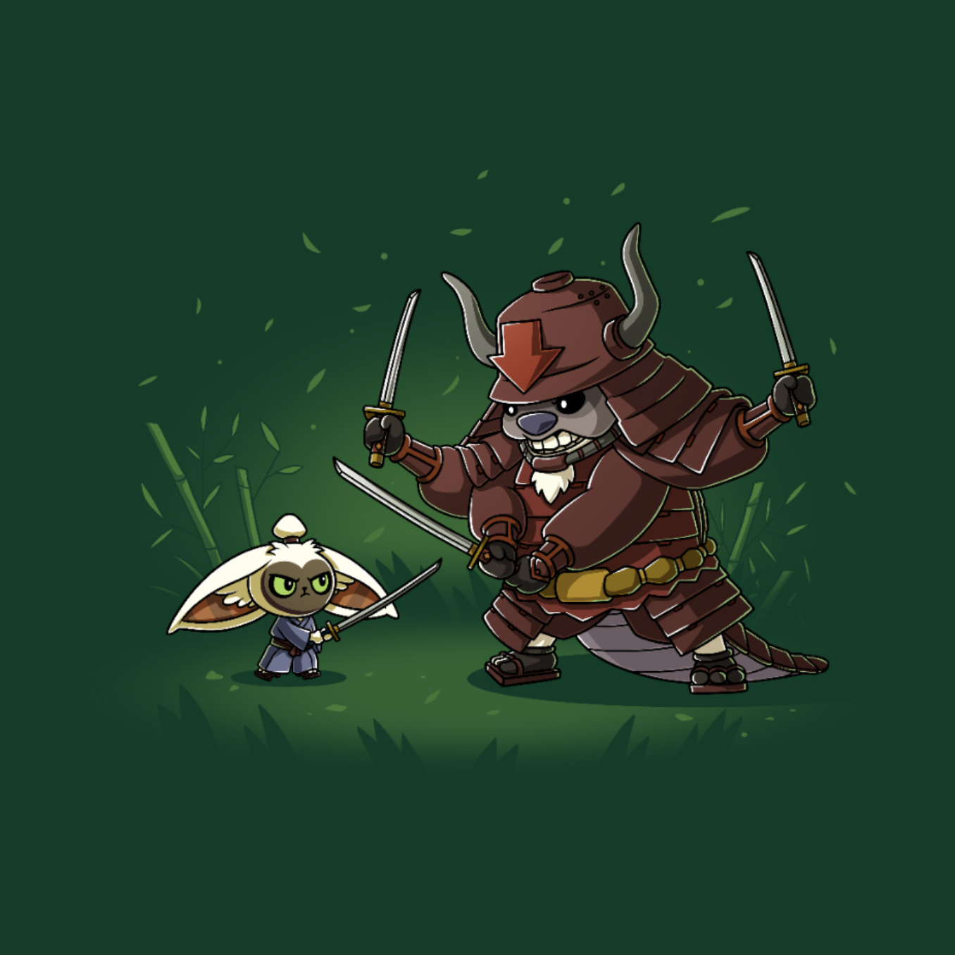Ronin Momo and Samurai Appa