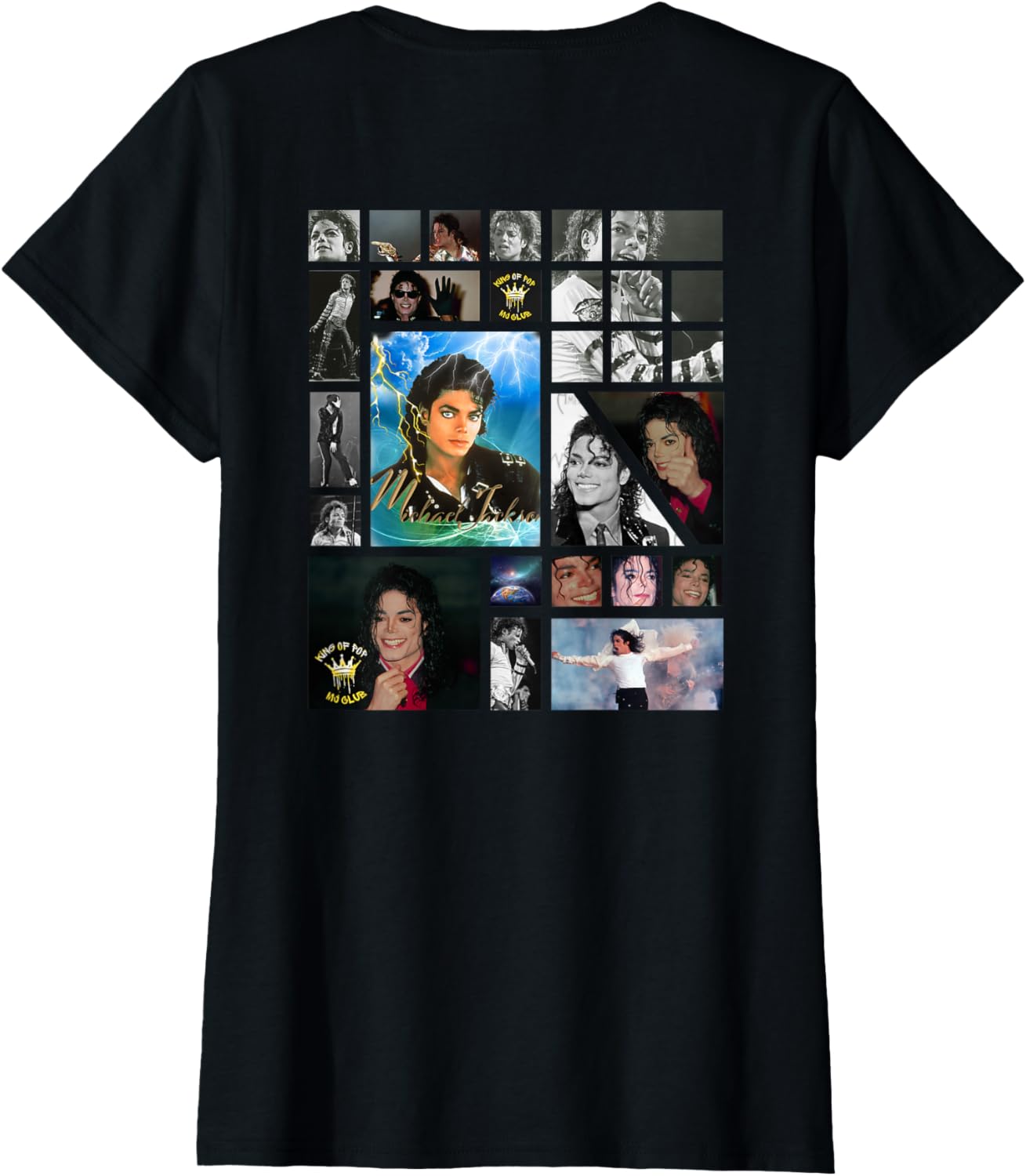 Michael Jackson 703 Back Printed T-Shirt