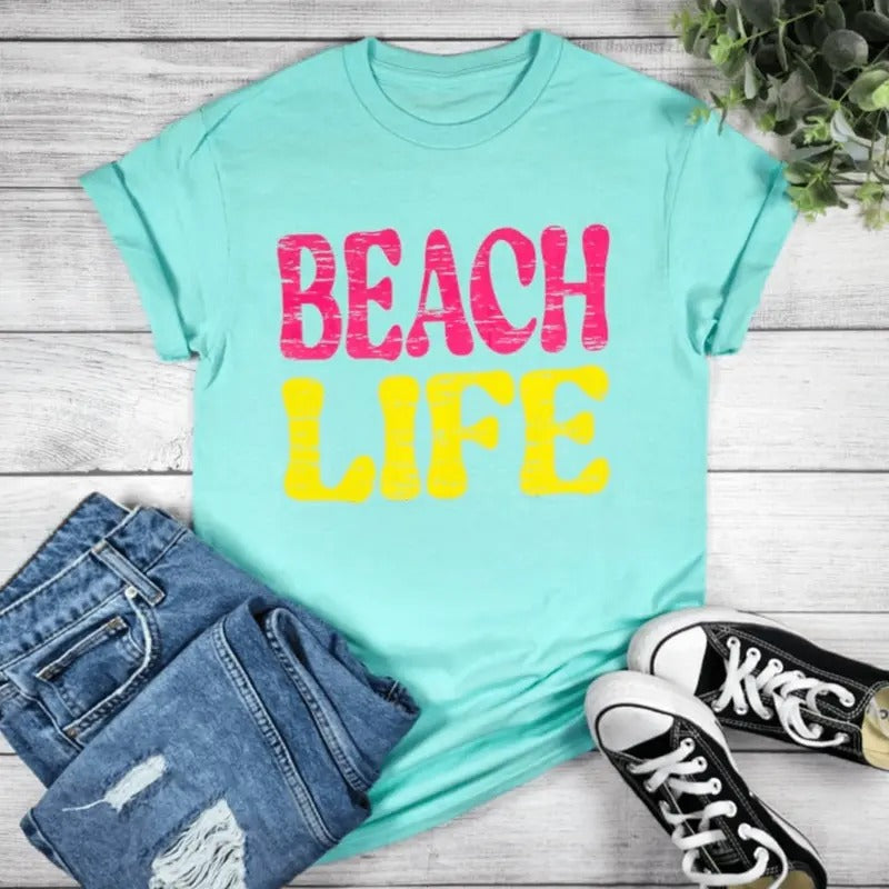 Beach Life Graphic T-shirt