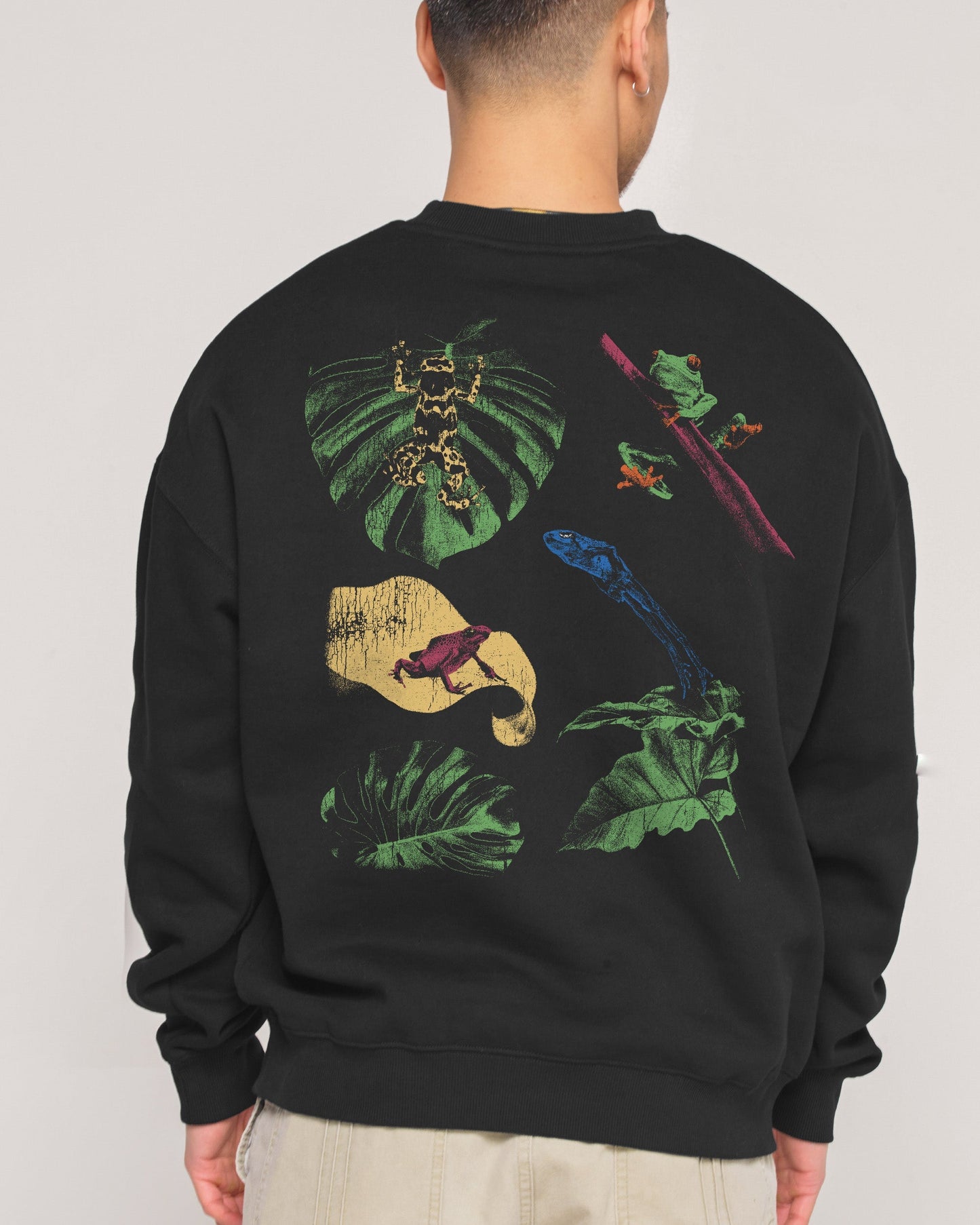 Man I Love Frogs Jungle Edition Sweatshirt
