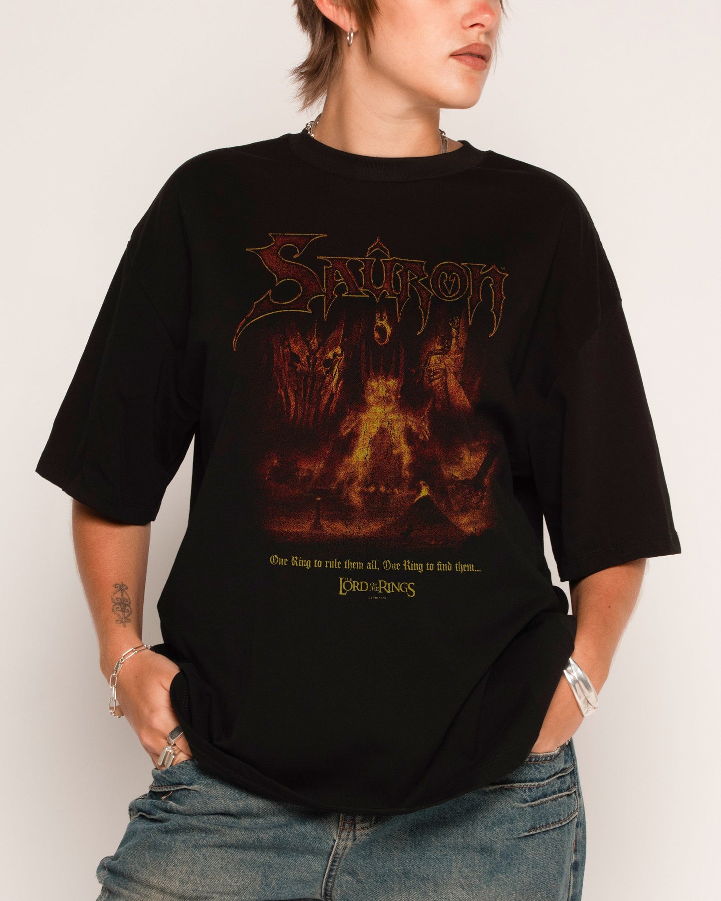 Dark Lord Sauron Oversized Tee