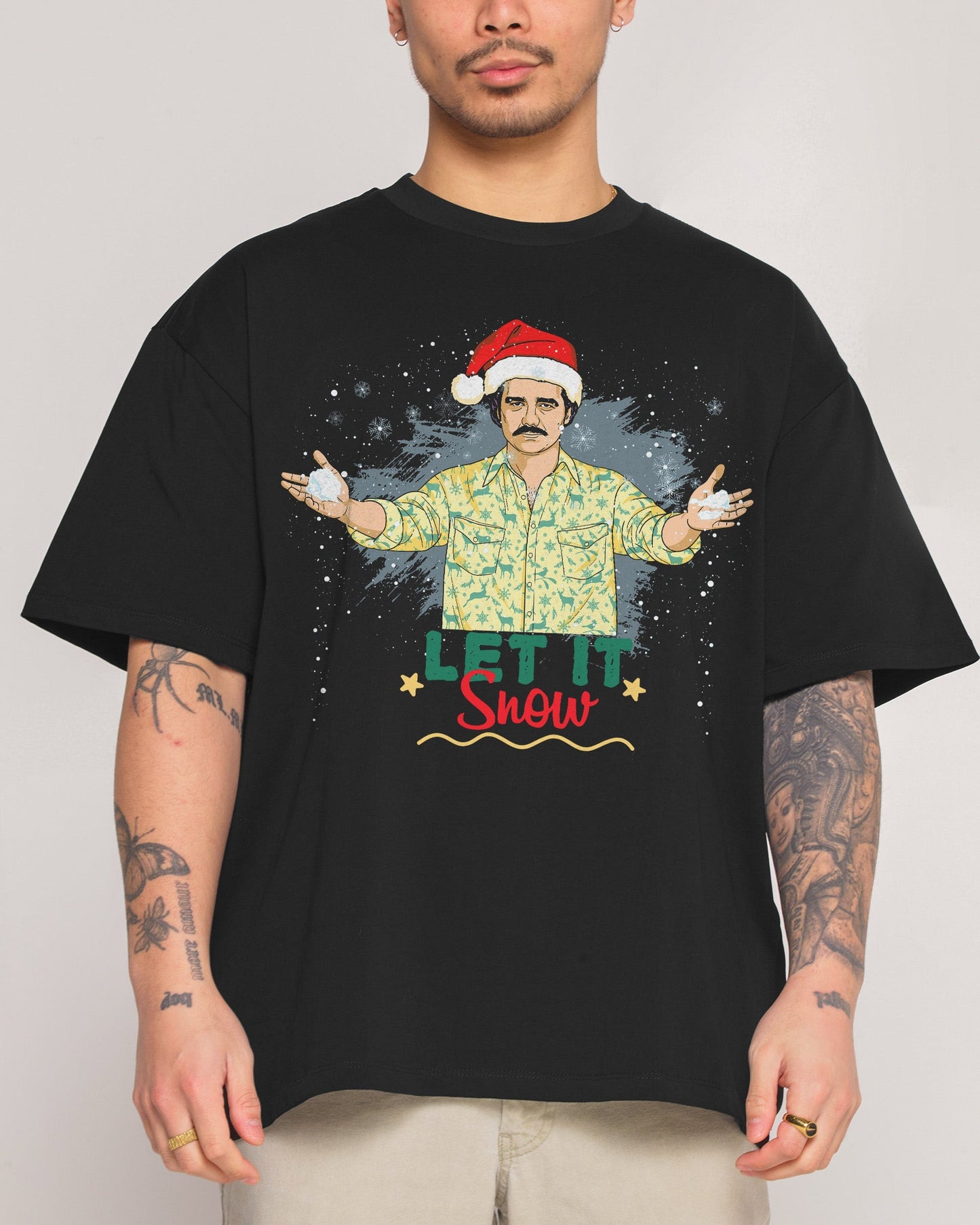 Let it Snow Oversized Tee