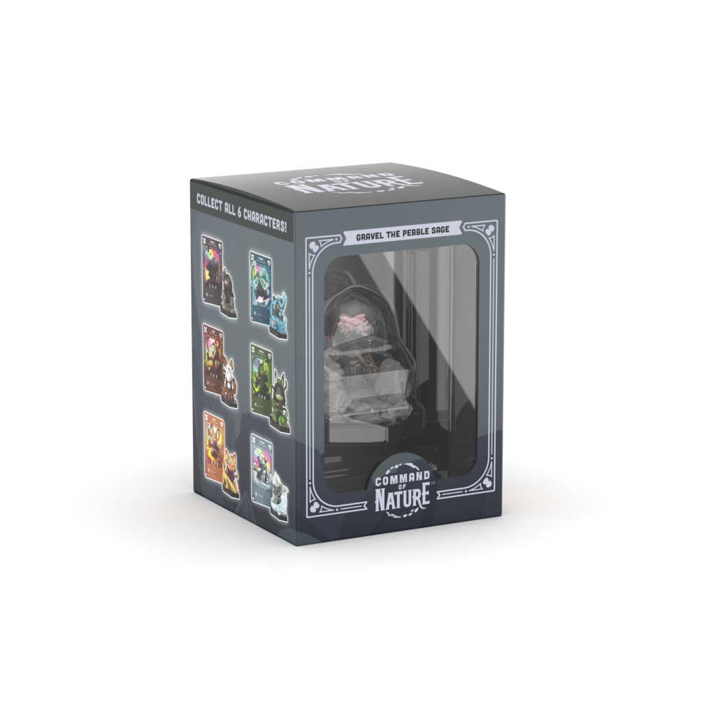 Command of Nature: Gravel the Pebble Sage Vinyl Figure