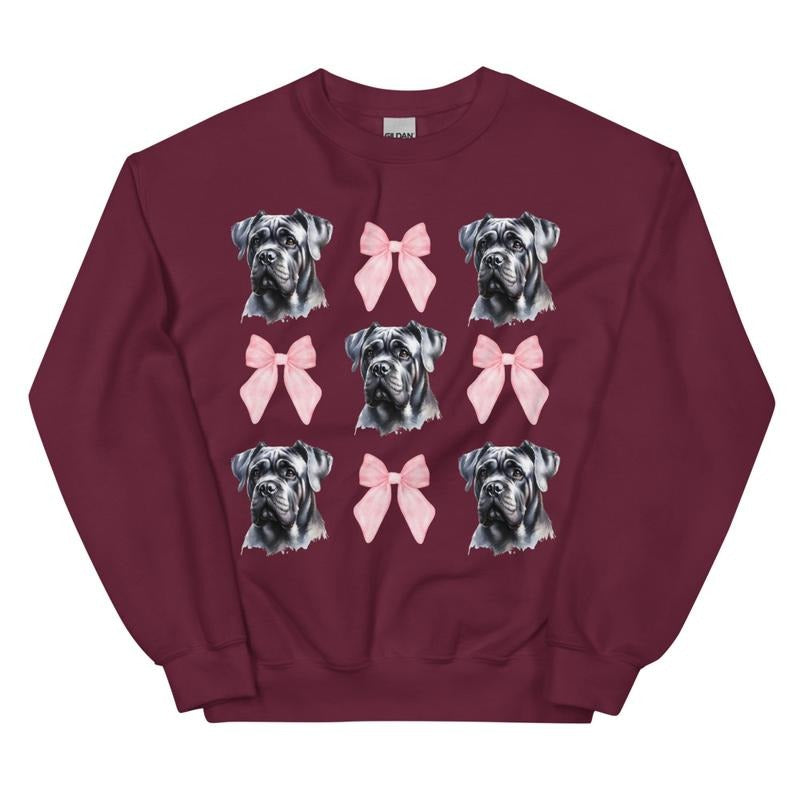 Cane Corso Floppy Ears Sweatshirt dog mom club, Gift For Women