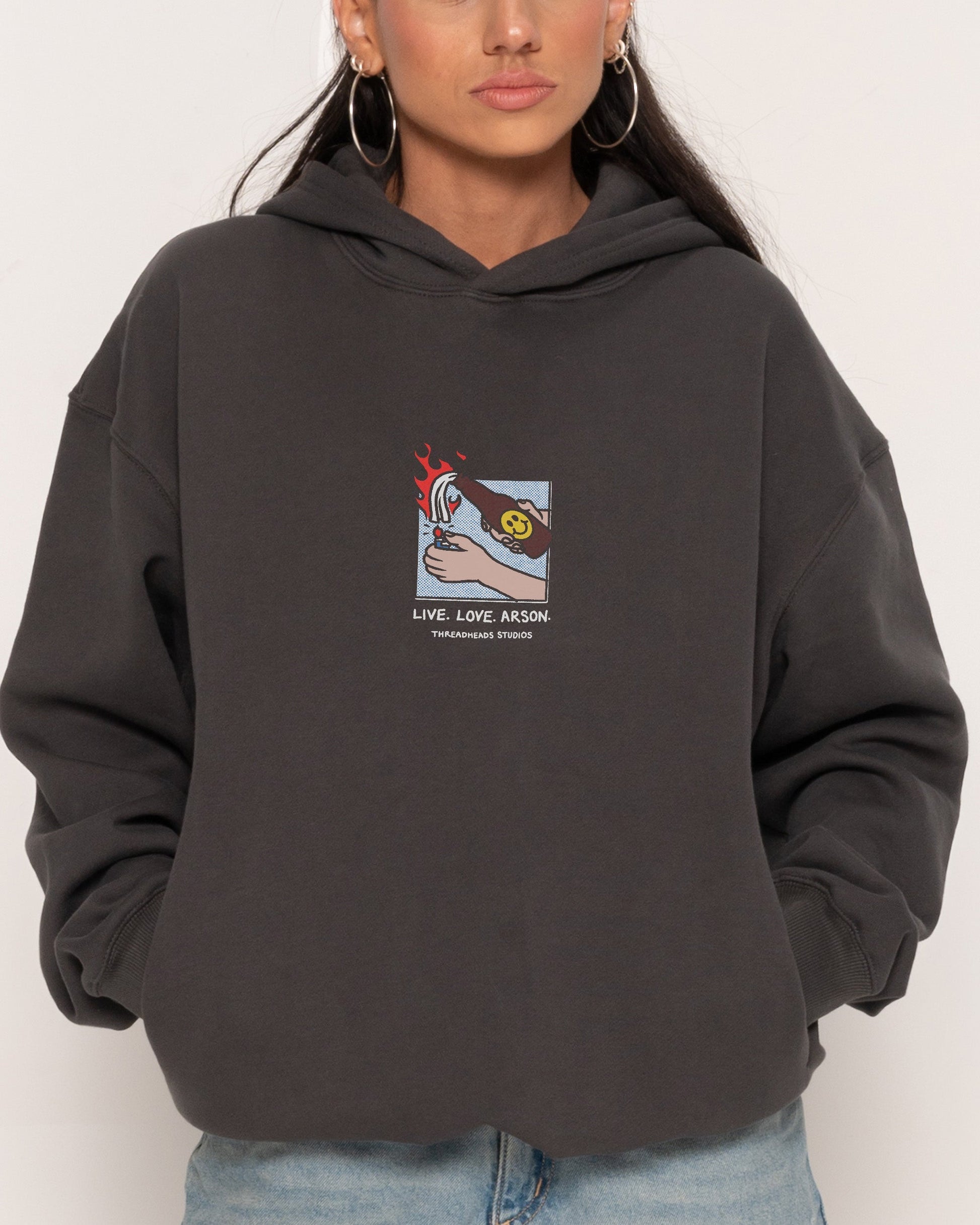Live. Love. Arson Hoodie