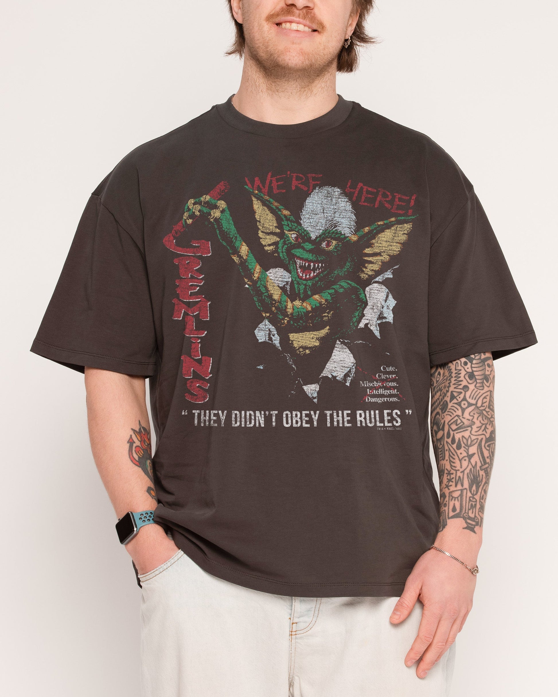 We’re Here Oversized Tee