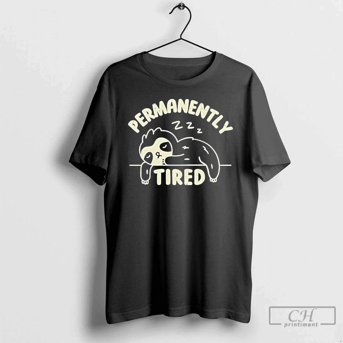 Classic Sleeping Sloth Permanently Tired