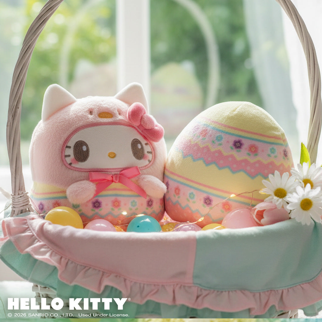 Easter Egg Hello Kitty 4" Reversible Plushie