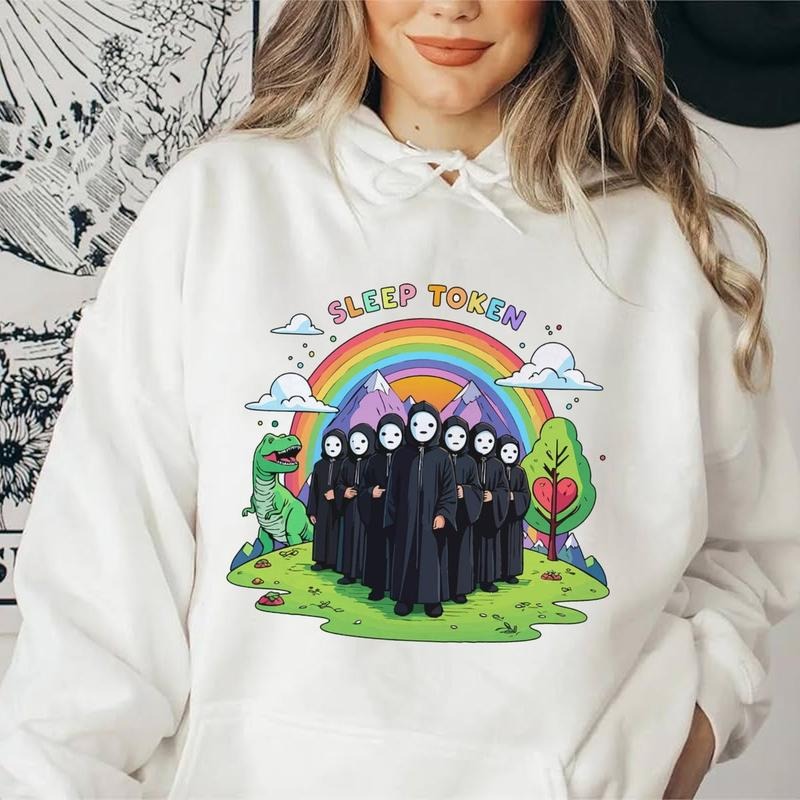 Funny Sleeep Tooken Band Hoodie, Alternative Metal, Worshippers fan Merch, Unisex Sweater Pullover Tee