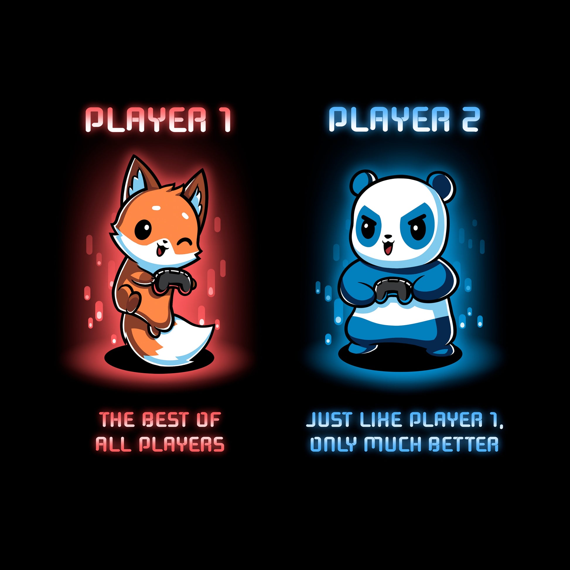 Player 1 and Player 2