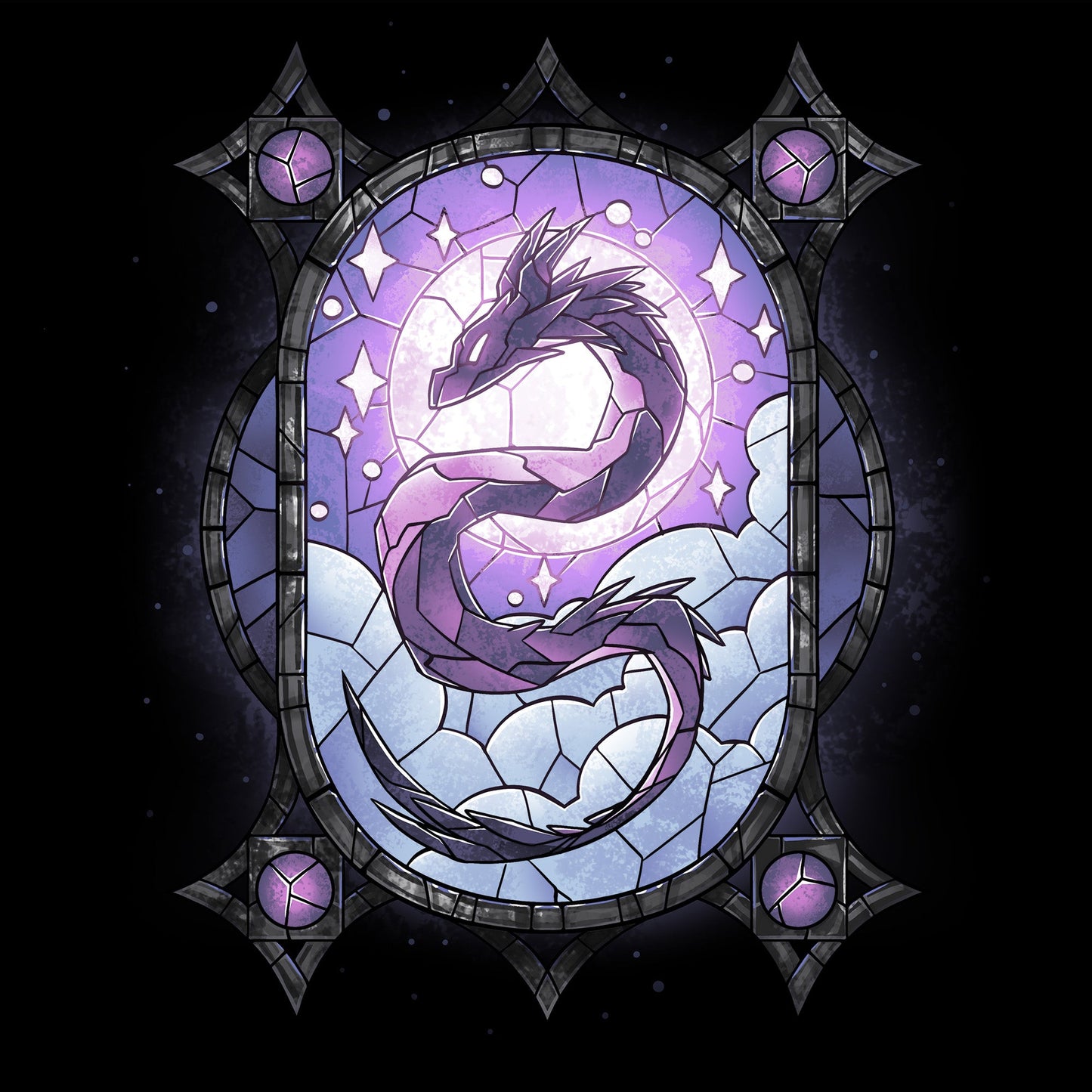 Stained Glass Dragon