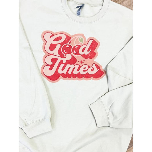 Good Times Cherries Graphic Top