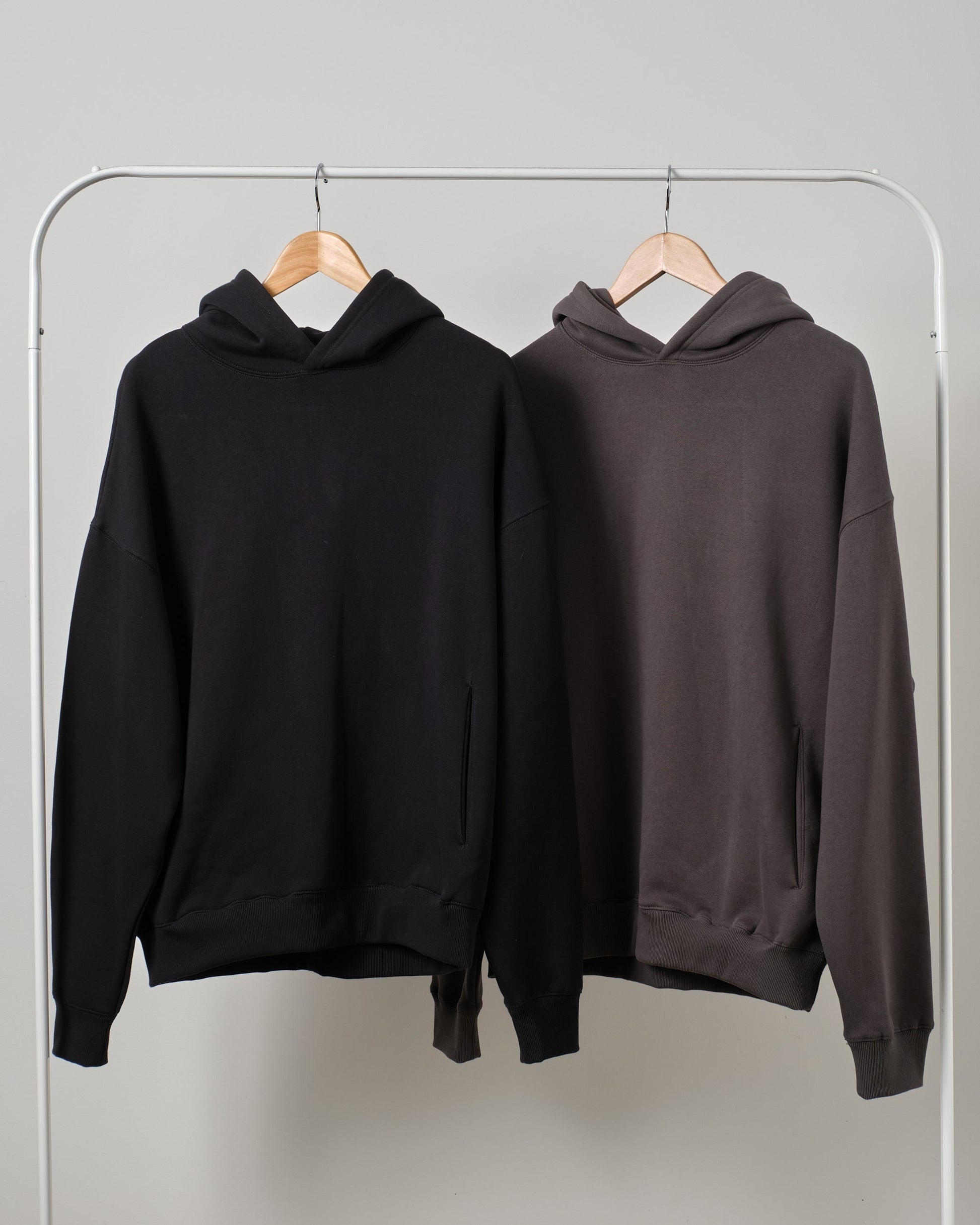 Classic Hoodie 2 Pack: Charcoal, Black