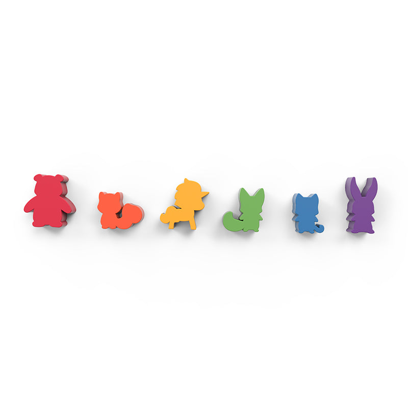Here to Slay: 6-Class Meeple Set