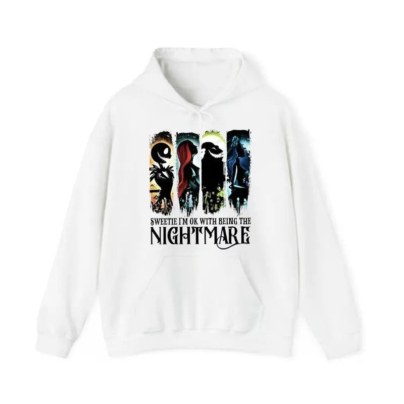 Halloween T-Shirt, Halloween Sweatshirt, Halloween Hoodie, Halloween Gift Lady Comfortstyle{n002}2