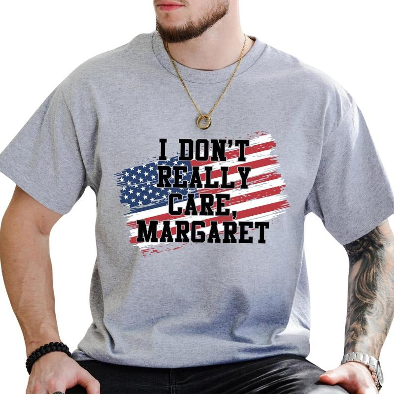 I Don't Really Care Graphic Tee, Funny Men T-shirt, Meme Shirt For Him, Funny Men Clothing