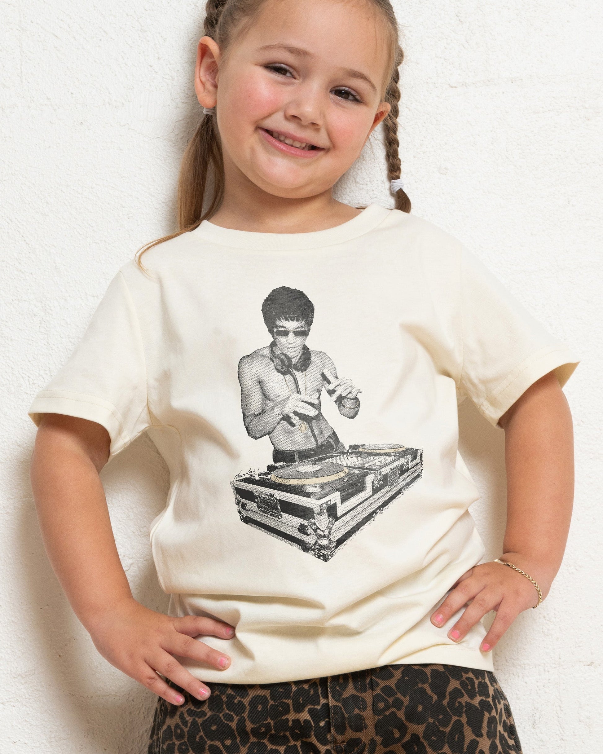 DJ Bruce Lee Kids T-Shirt