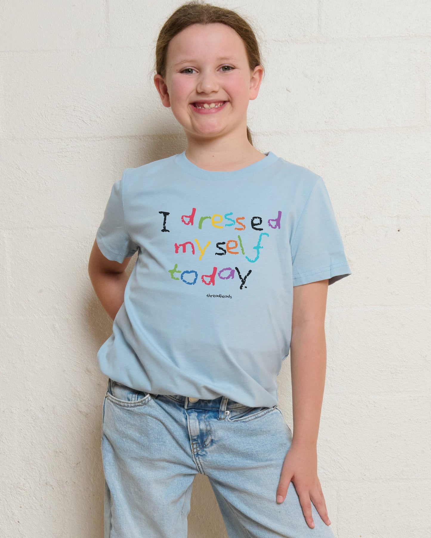 I Dressed Myself Today Kids T-Shirt