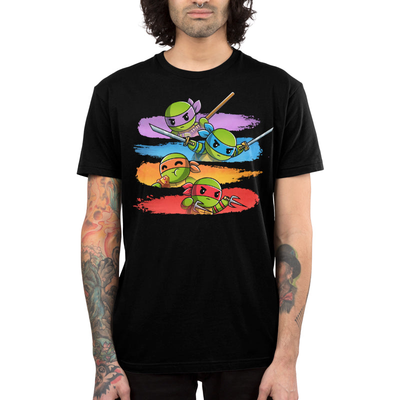 Colorful Teenage Mutant Ninja Turtles