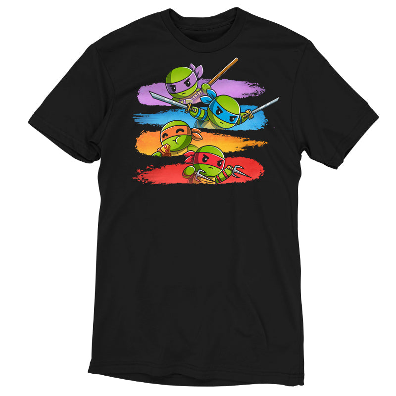 Colorful Teenage Mutant Ninja Turtles
