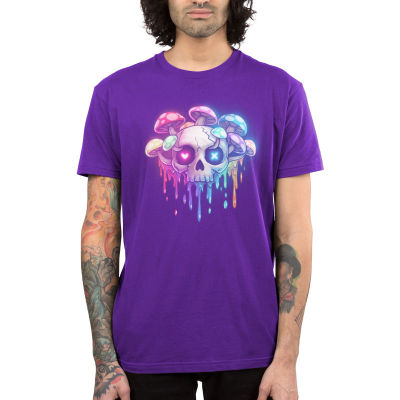 Drippy Rainbow Skull