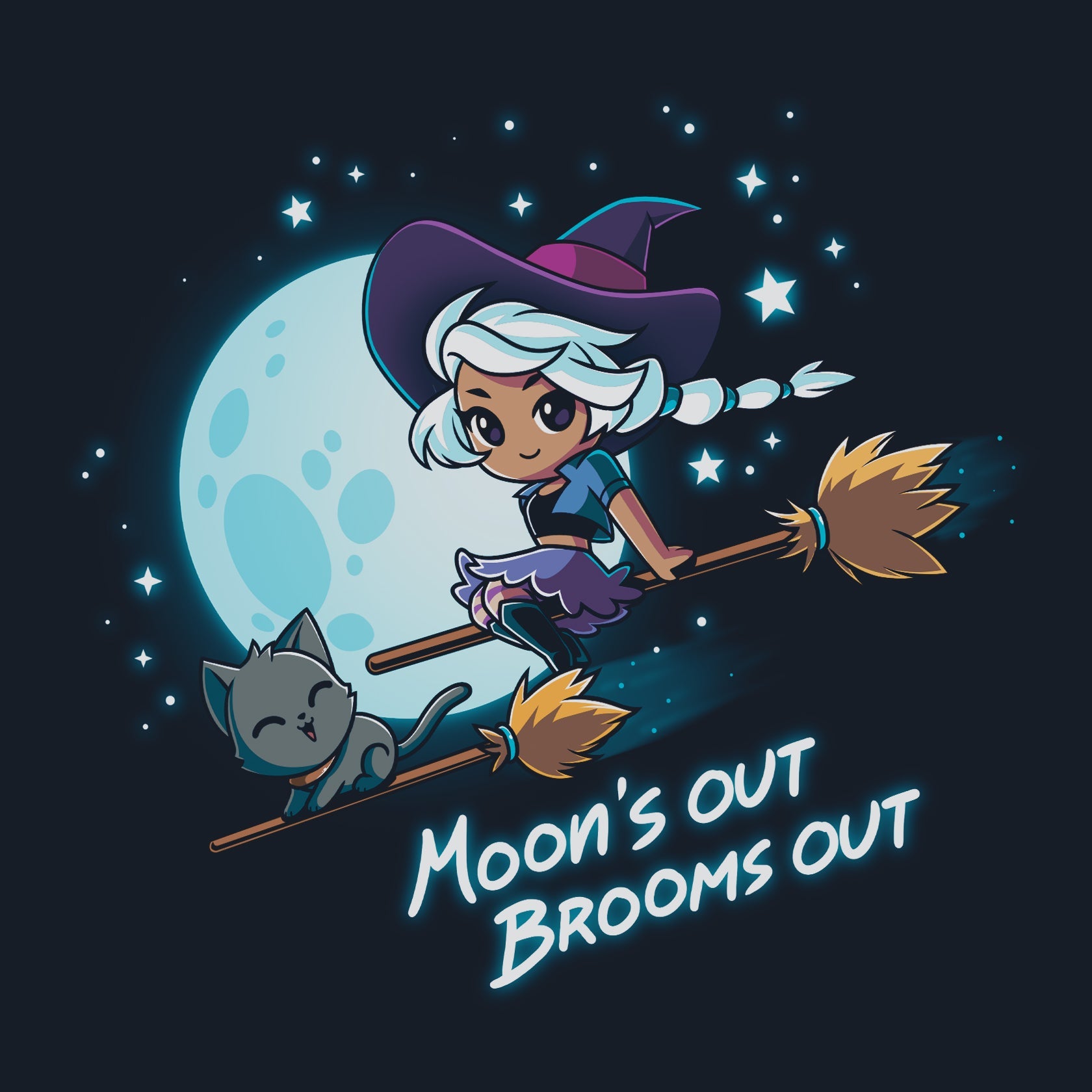 Moon's Out Brooms Out